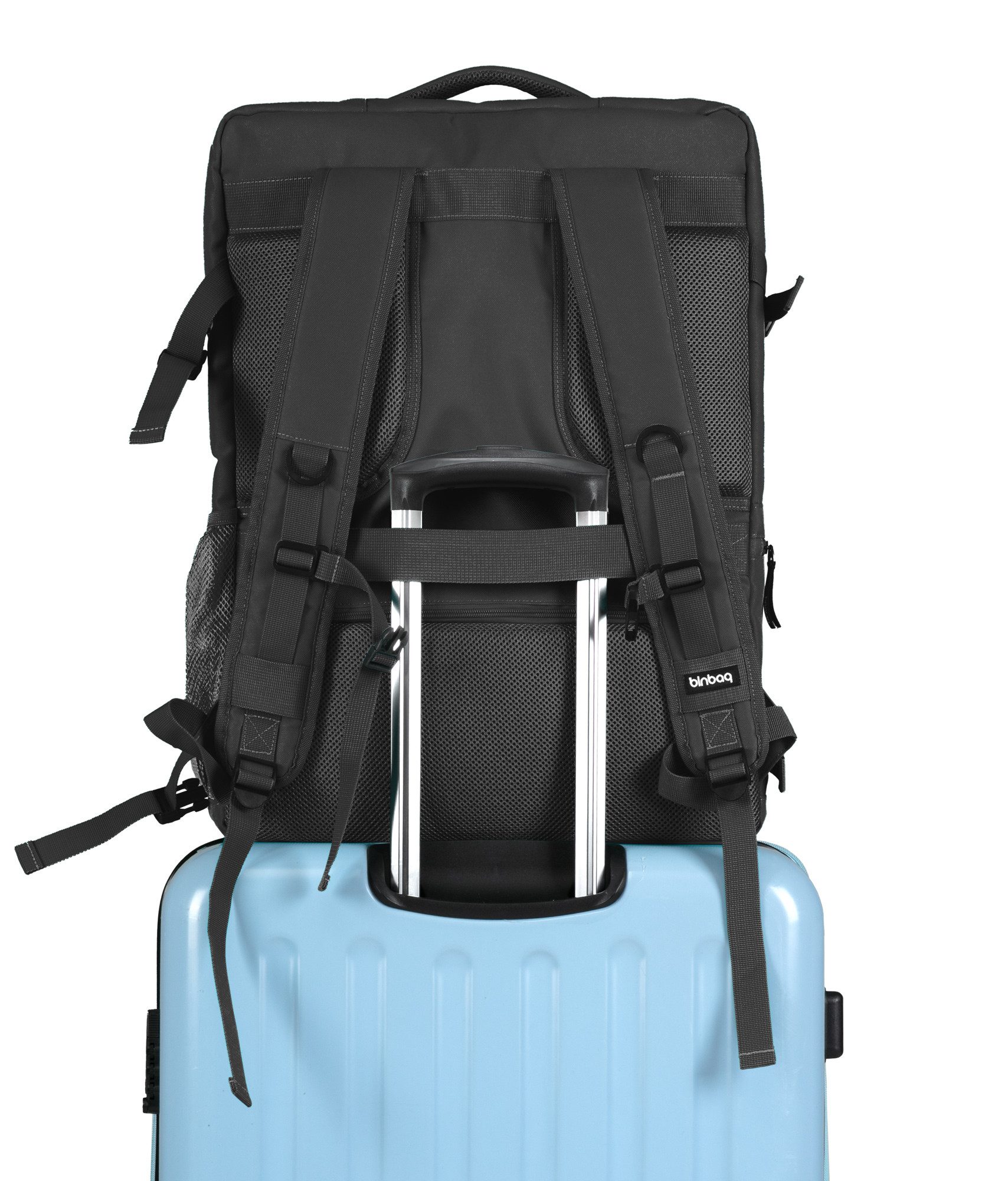 Hauptstadtkoffer Handgepäckkoffer blnbag M6, Laptop-Fach, sehr leicht, robust, gepostert