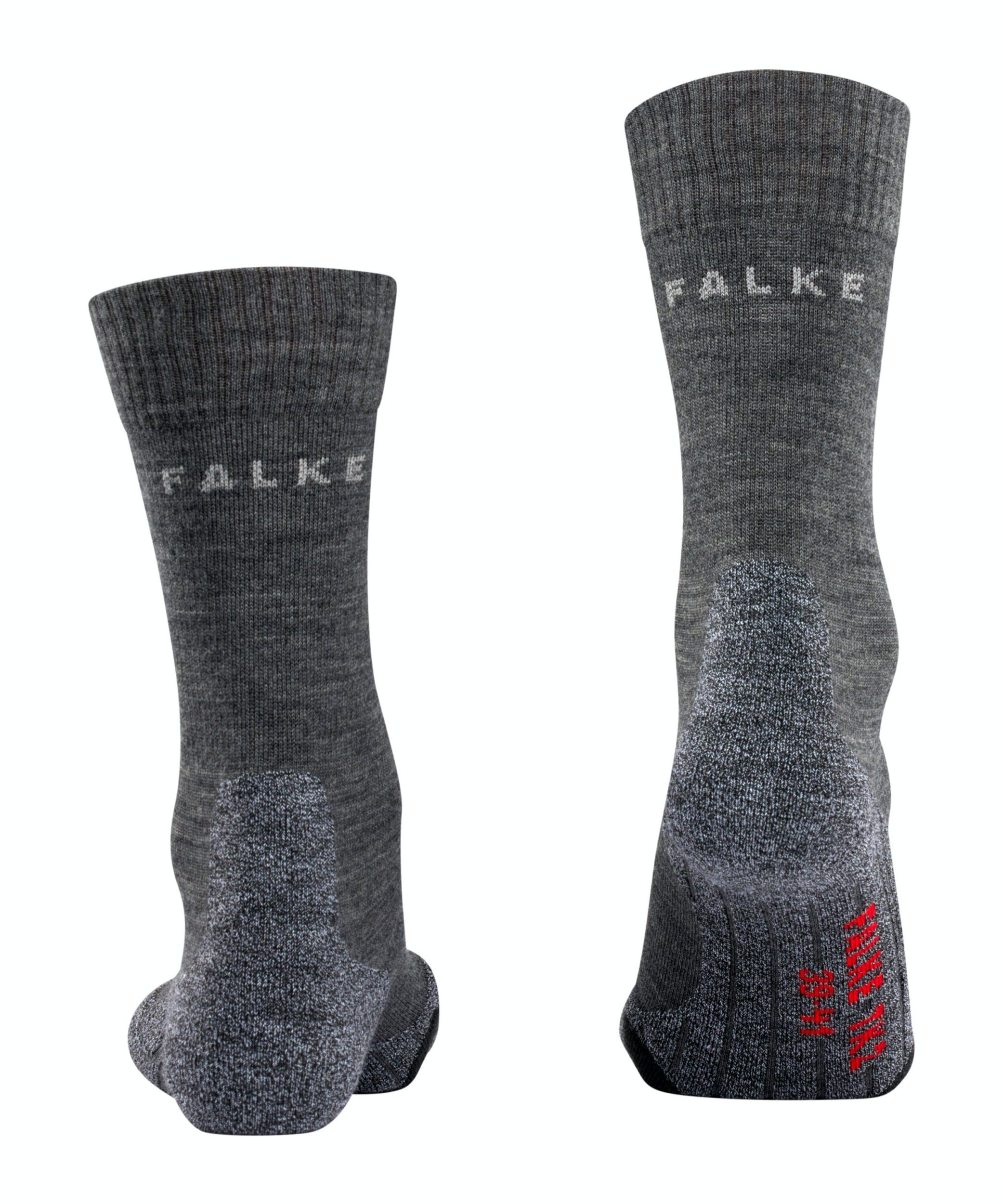 FALKE Socken NOS TK2,asphalt FALKE mel. asphalt mel