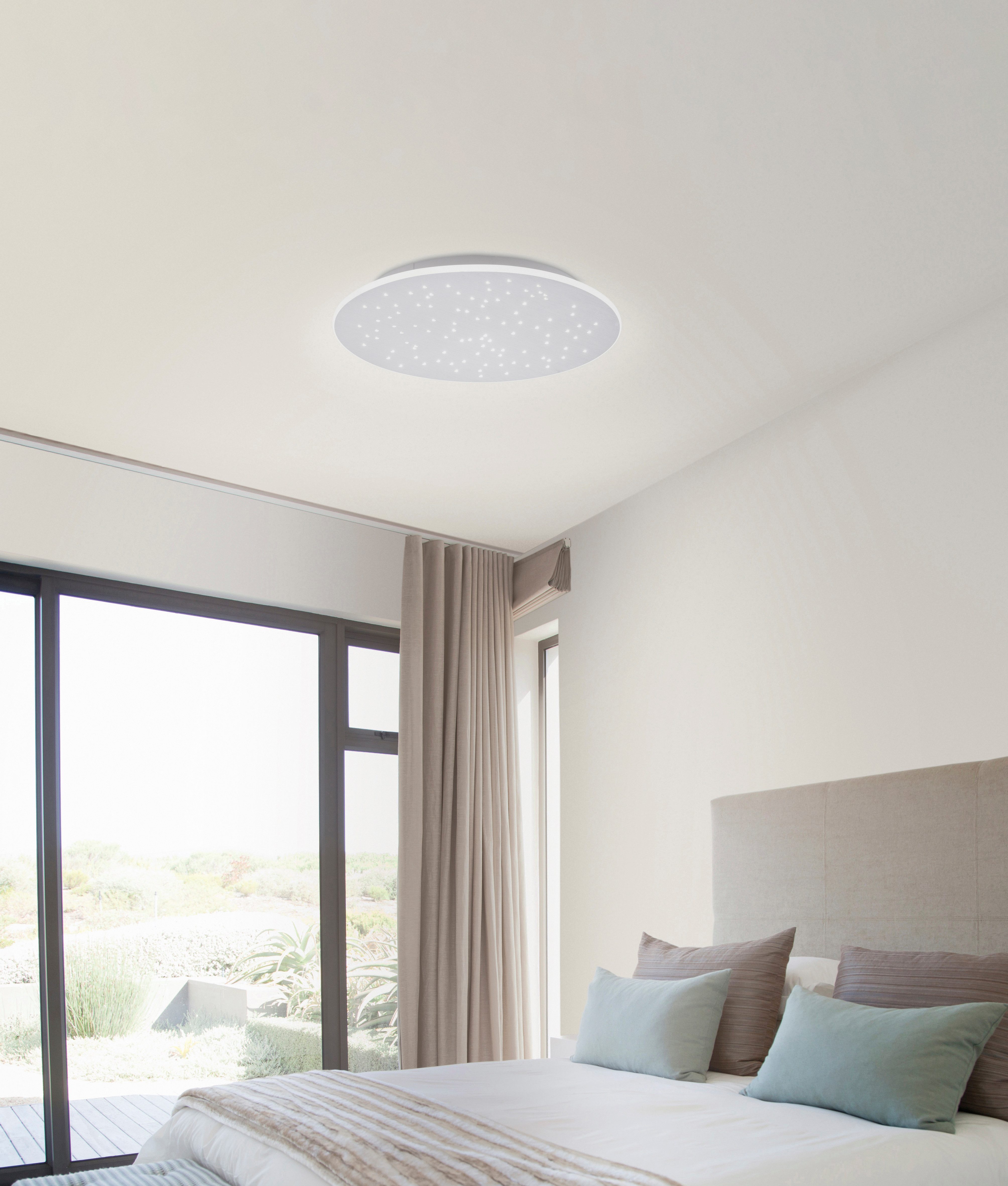 Neuhaus Q SMART HOME LIGHTS LED Deckenleuchte Q-NIGHTSKY, Smart Home, LED fest integriert, warmweiß - kaltweiß