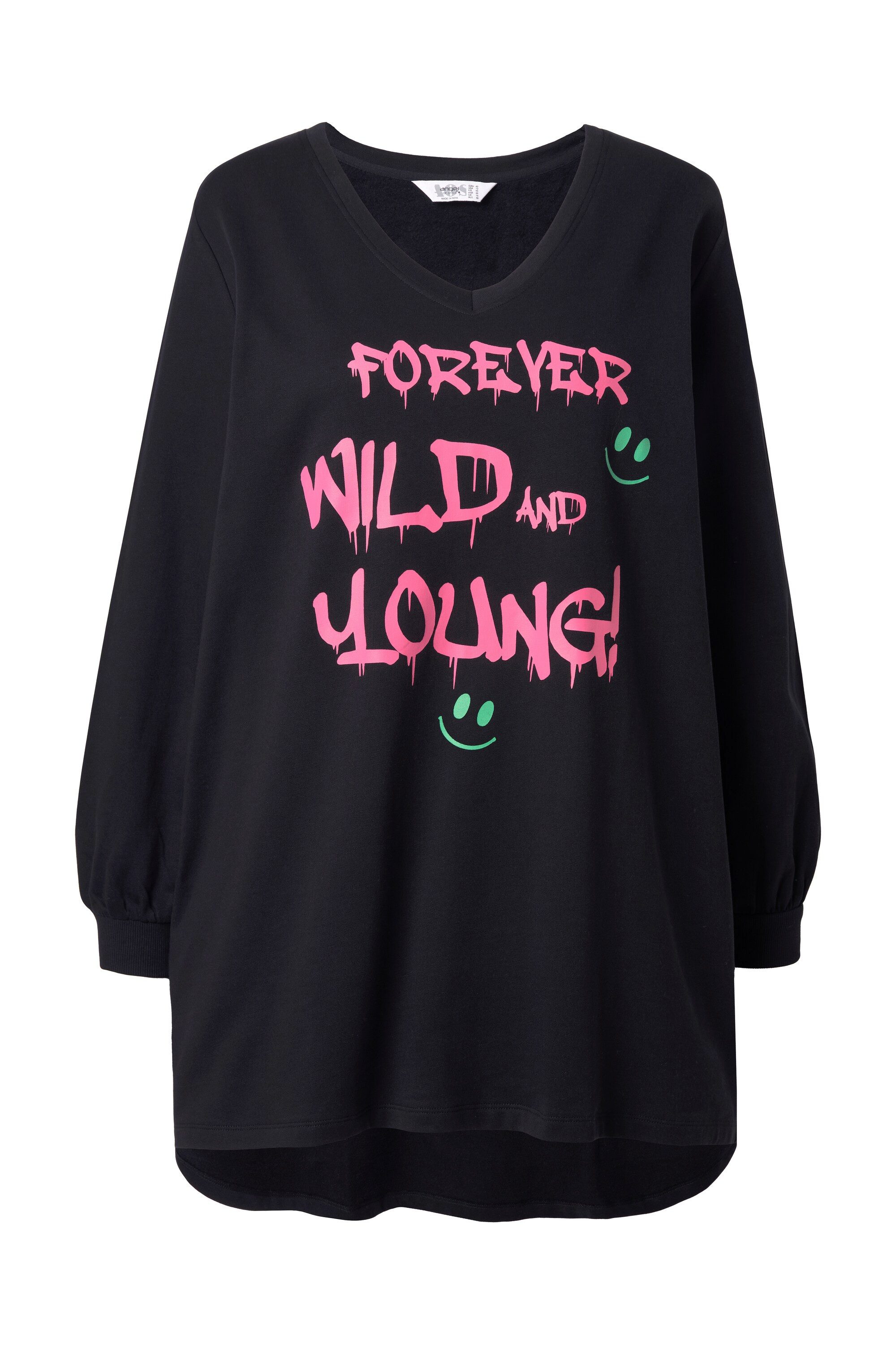 Angel of Style Sweatshirt Sweatshirt A-Linie Grafitti-Schriftzug günstig online kaufen