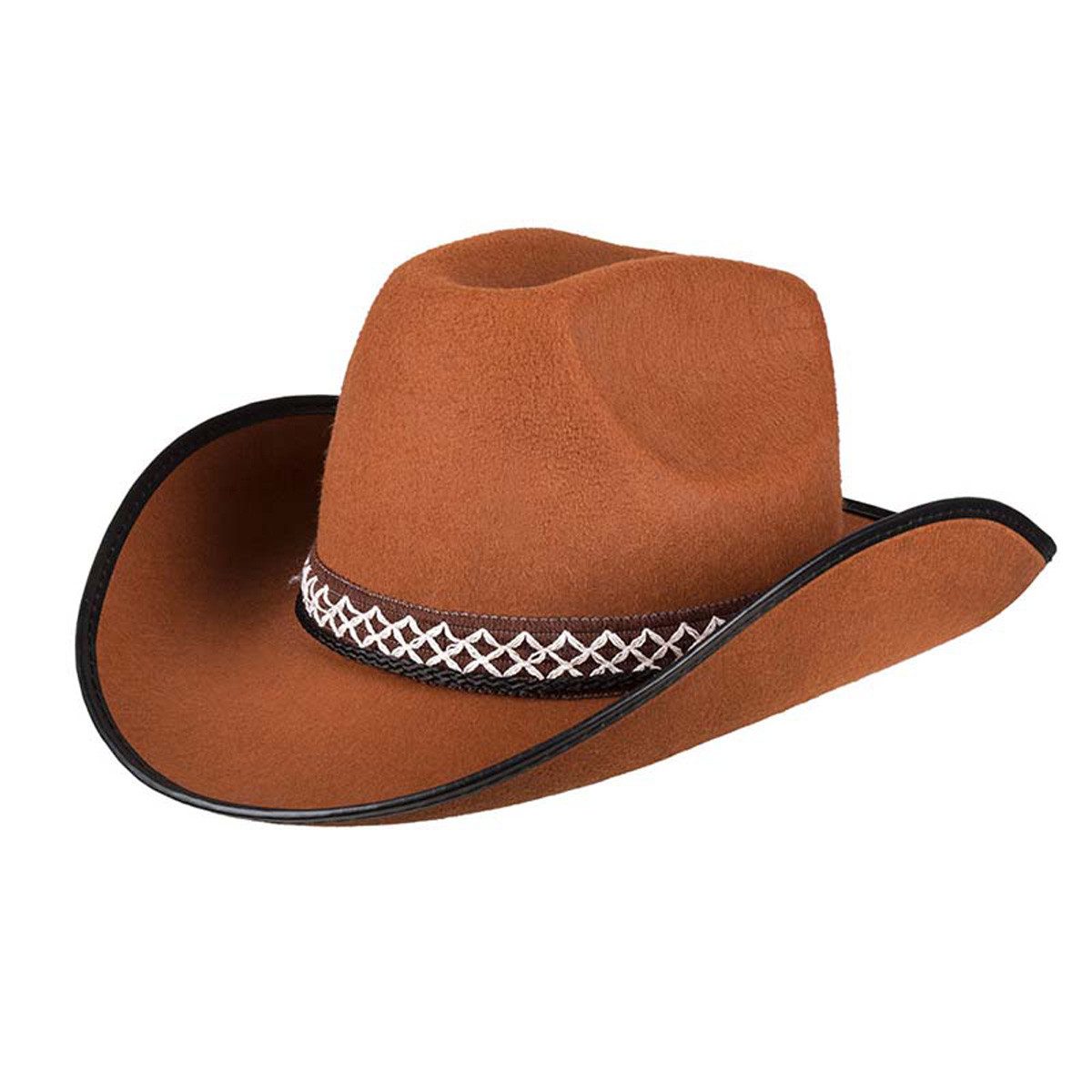 Boland Kostüm Hut Kid Cowboy Junior Braun