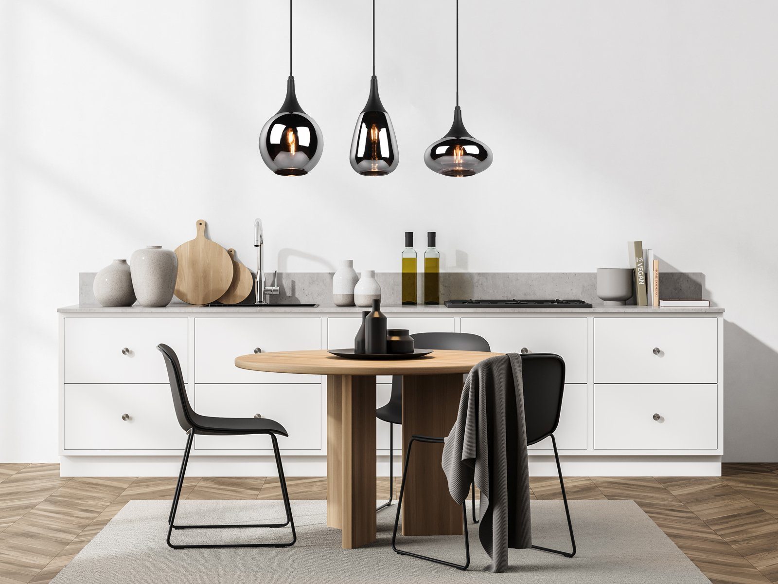 TRIO Leuchten LED Pendelleuchte, LED wechselbar, günstig online kaufen