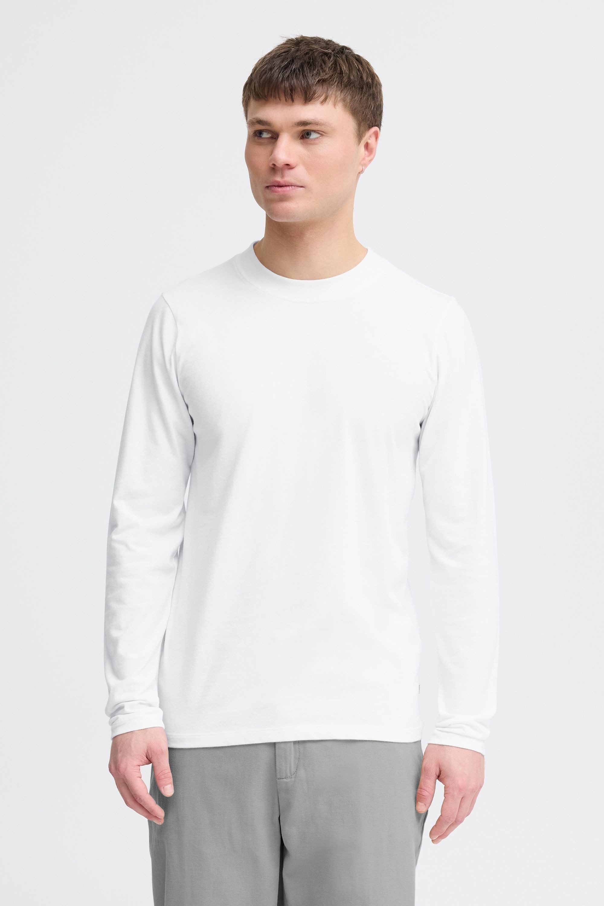 !Solid Langarmshirt SDODATTEN Zeitloses Langarmshirt günstig online kaufen