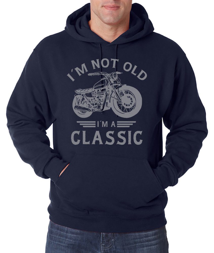Kapuzenpullover "I`m Not Old, I`m A Classic" Herren Hoodie Pullover