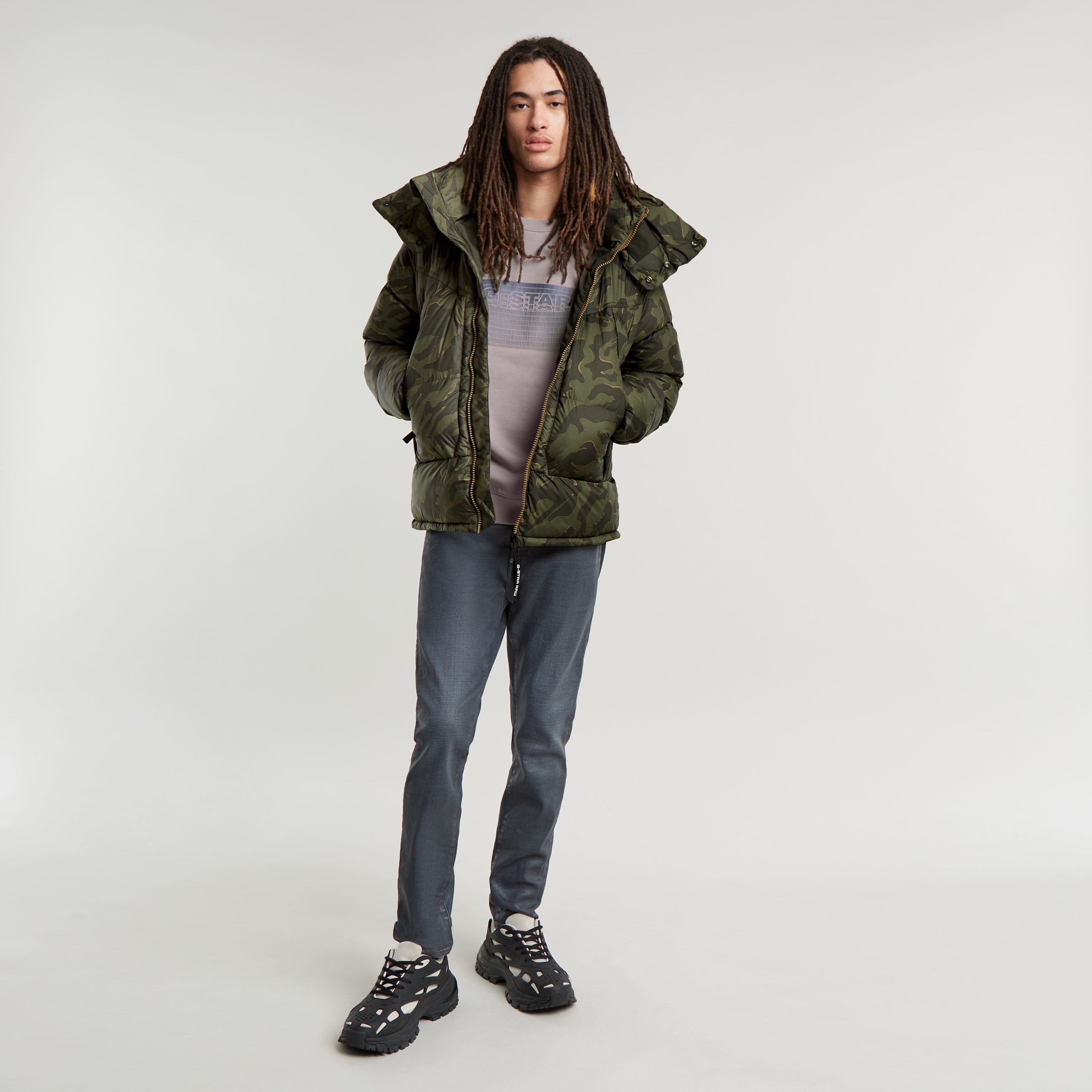 G-STAR Sweatshirt Stacked Old Skool Logo R