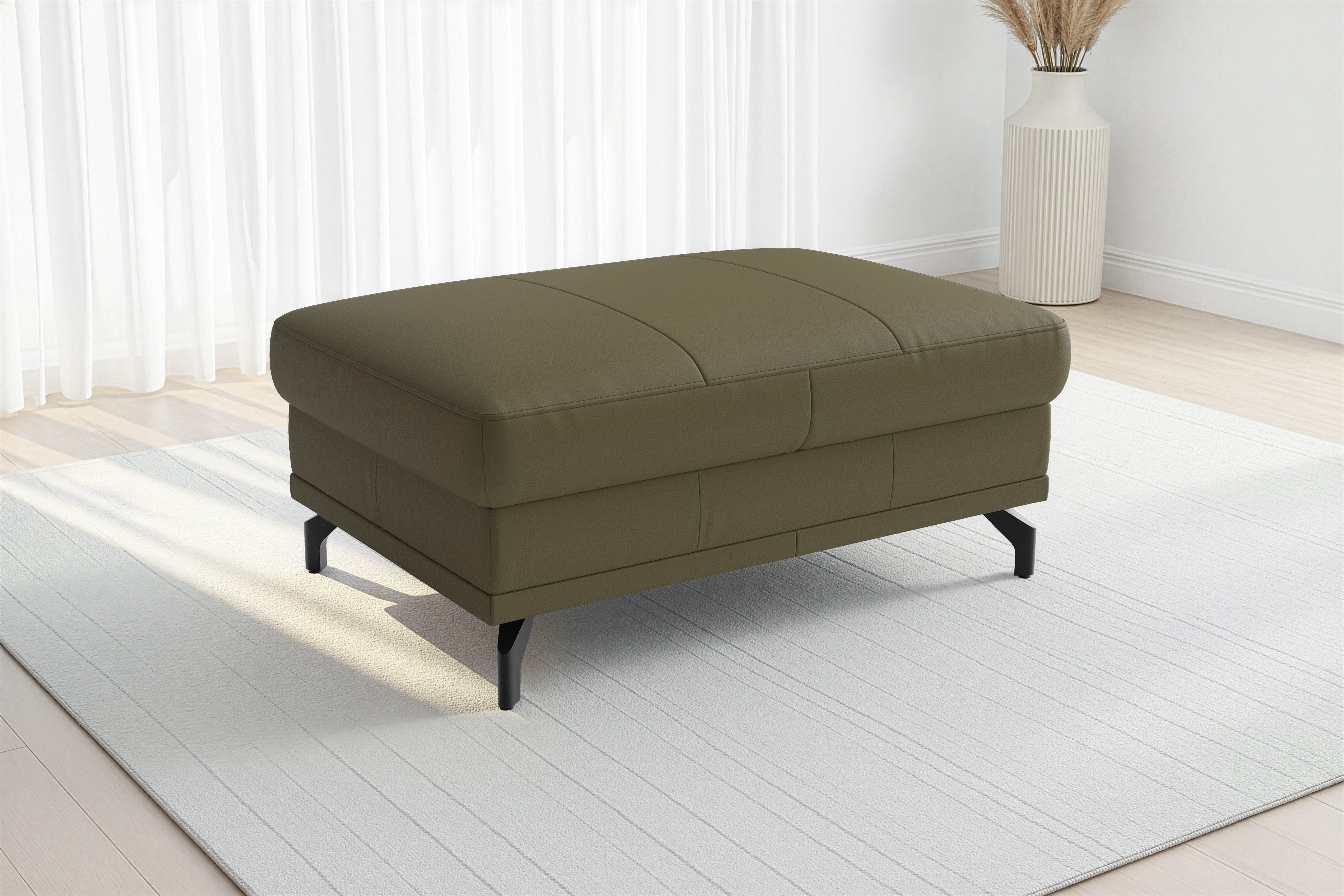 sit&more Polsterhocker Chelsea, B: 103 cm, Leder, mit praktischem Stauraum, besonders langlebig