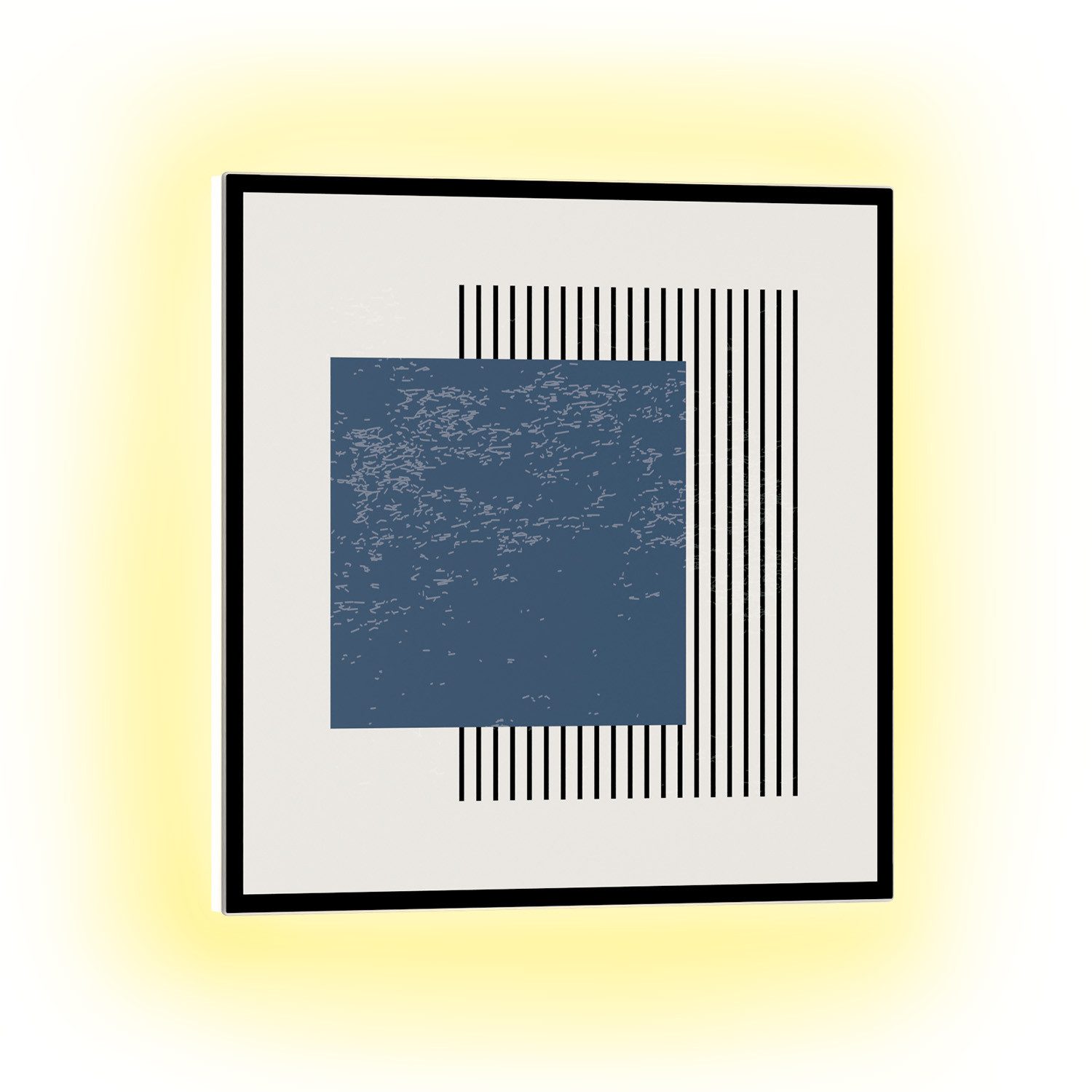 Klarstein Heizkörper Mojave Smart 500 W geometric, elektrische Infrarot Wandheizung Thermostat Bild Heizung elektrisch