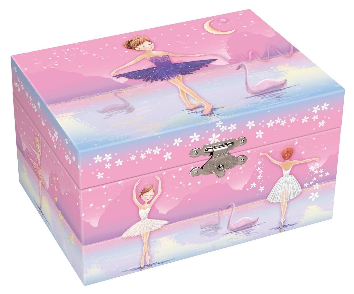 Musicboxworld Spieluhr Spieluhr - Schmuckkassette Schwanensee günstig online kaufen