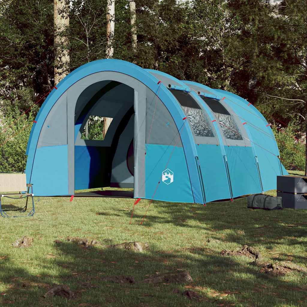 vidaXL Tunnelzelt Tunnelzelt 4 Personen Blau günstig online kaufen