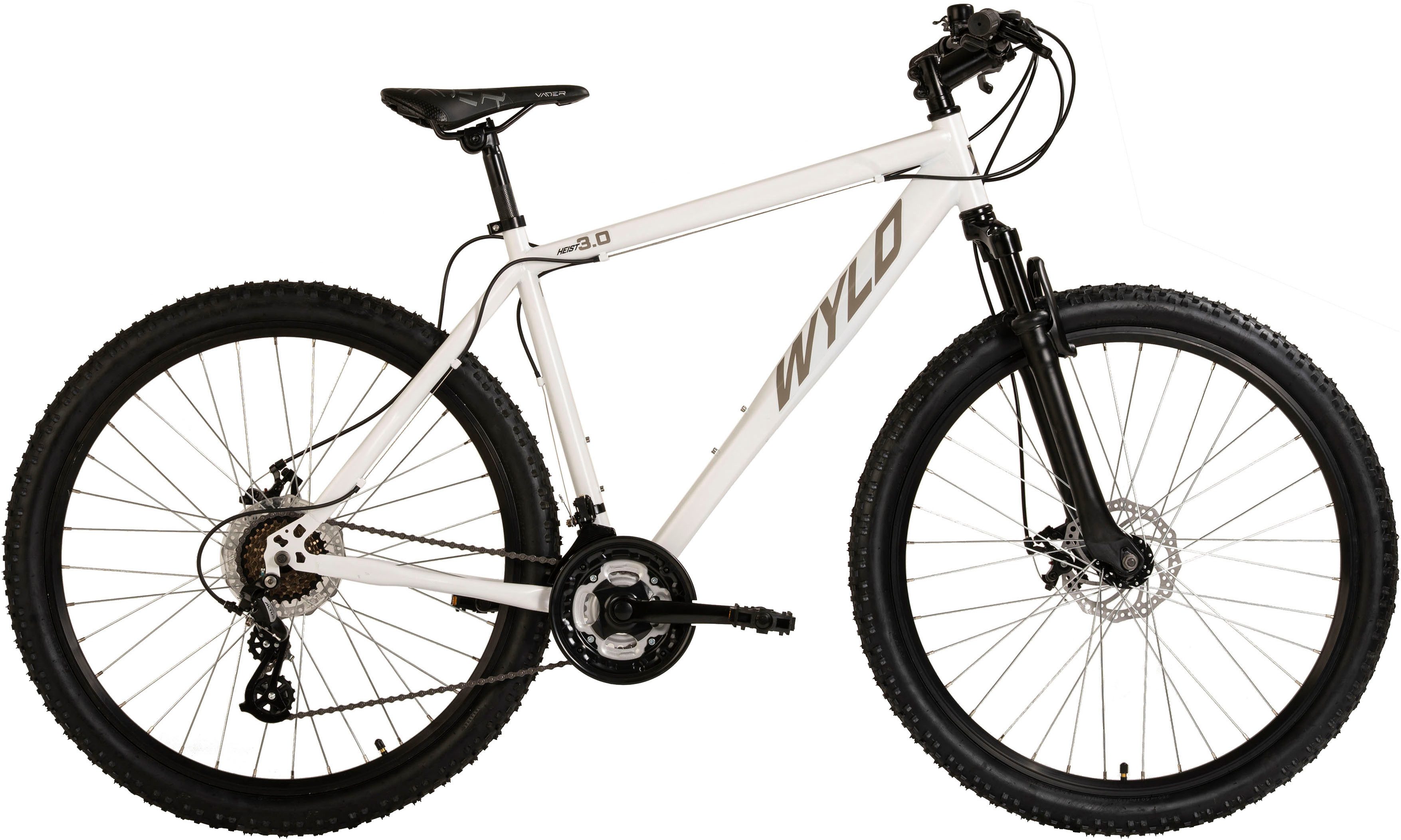 WYLD Mountainbike Mountainbike Все бренды 27,5“ Heist weiß 24 Gänge RH 51 cm, 24 Gang, Kettenschaltung