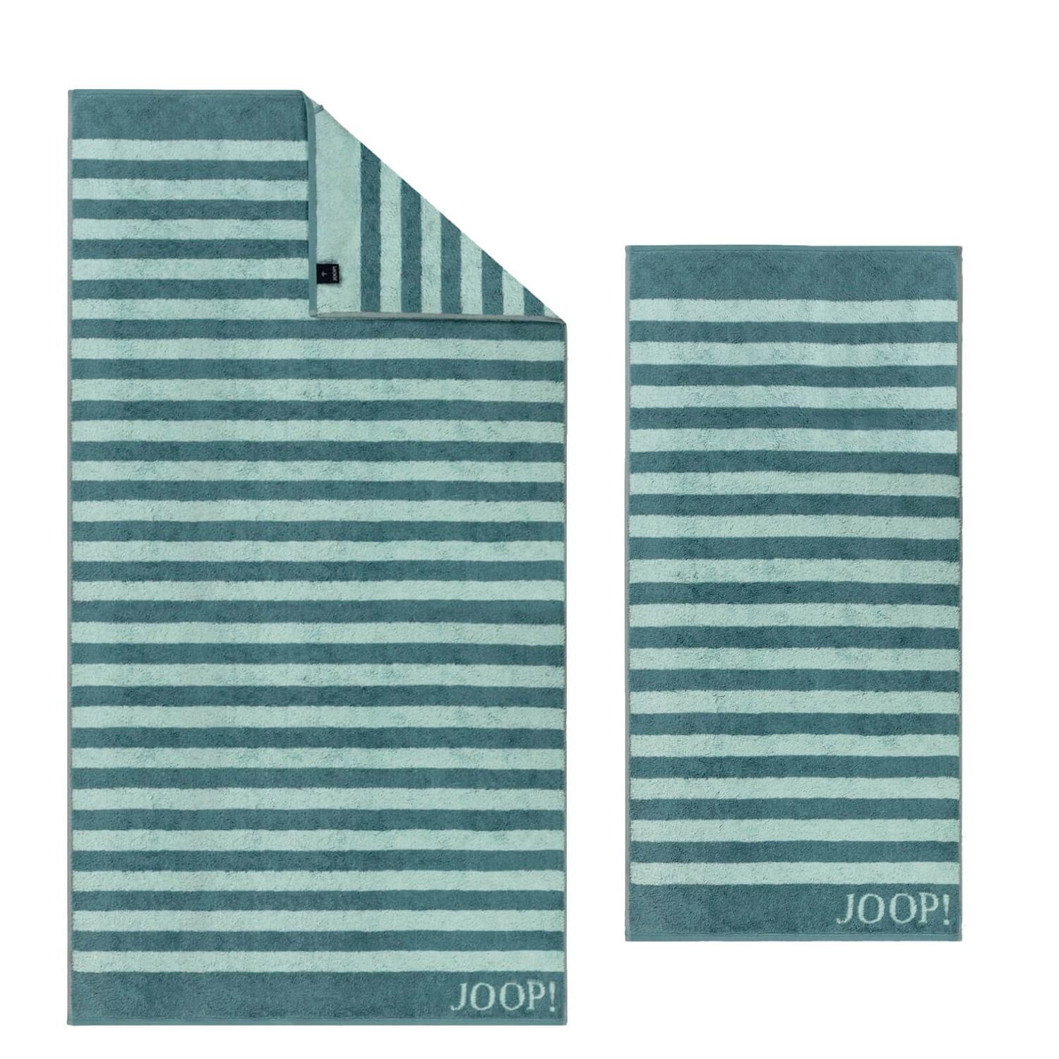 Joop! Handtuch »Classic Stripes 1610 41 Jade« (1-St), Wendeoptik, Logo,  Flauschig online kaufen | OTTO