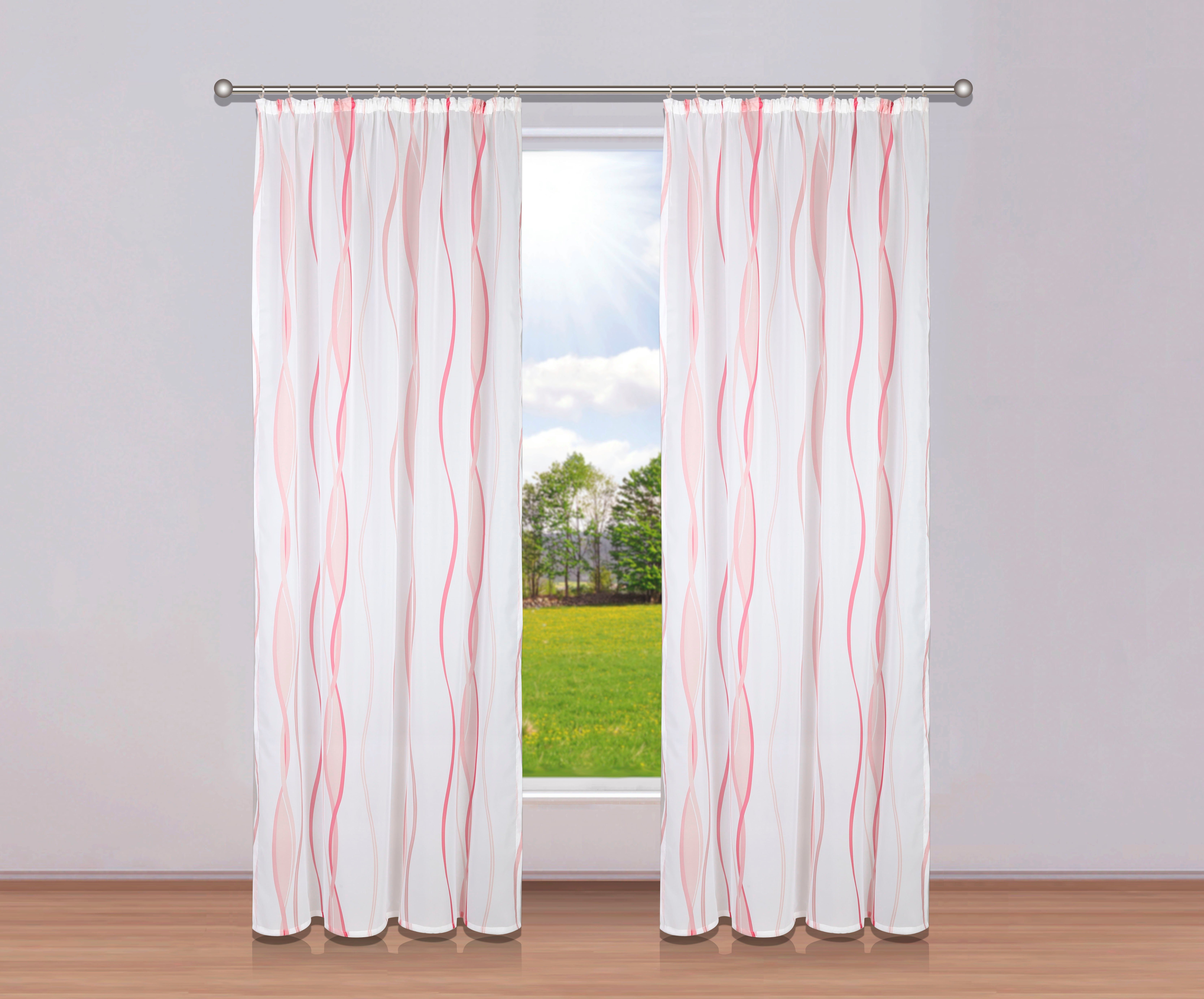 my home Gardine Dimona, Kräuselband (2 günstig online kaufen