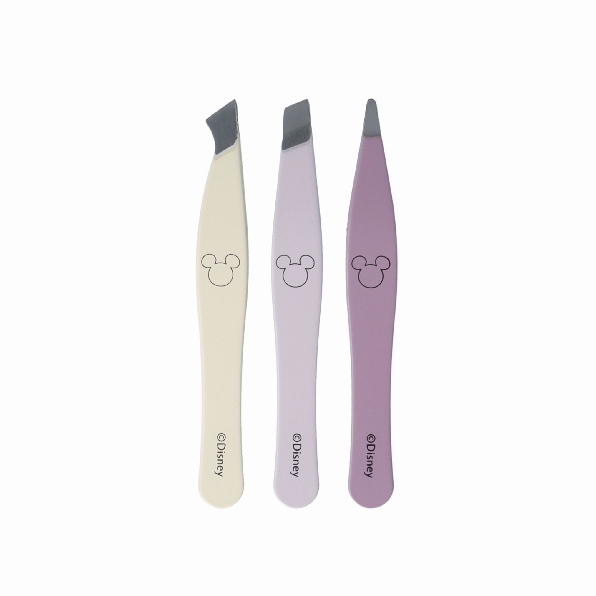 PARSA Beauty Pinzette Disney Mickey Mouse inspiriertes Mini-Pinzettenset, 3-teilig
