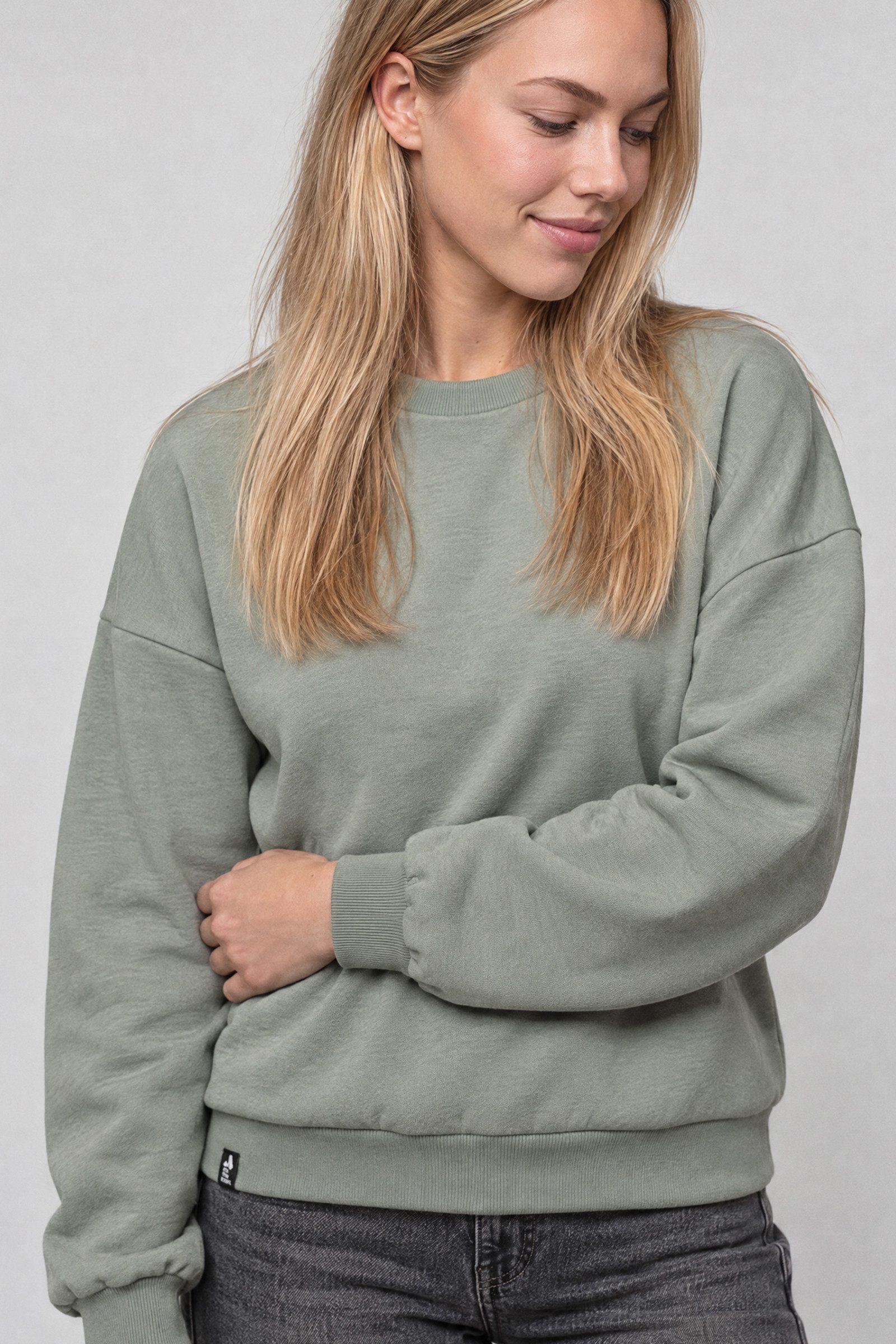 Alife & Kickin Sweatshirt Rückenprint HI, Rundhals, Rippbündchen, Relaxed Fit, hüftlang – Bild 3 von 5