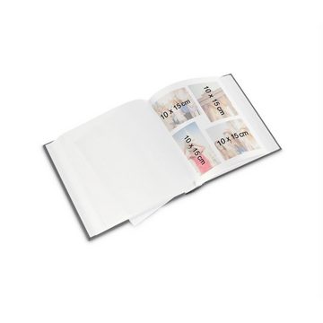 Hama Fotoalbum Jumbo Album Forest, 30x30 cm, 100 weiße Seiten Scrap-Book, Bildformat 10x15 cm
