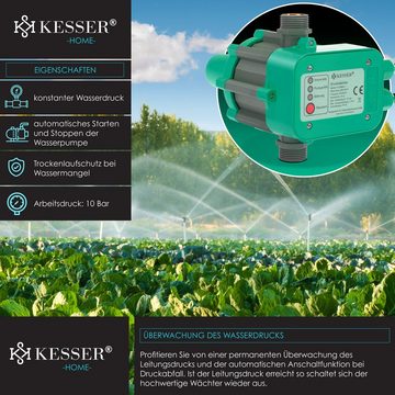 KESSER Wasserpumpe, Druckschalter Druckwächter Pumpensteuerung Gartenbewässerung