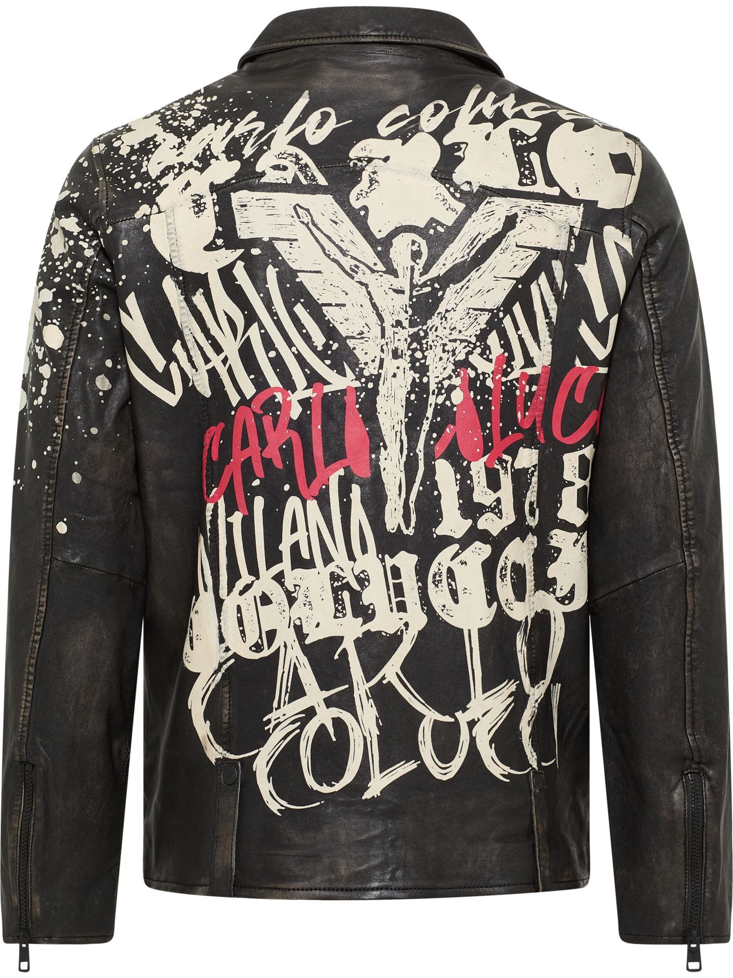 CARLO COLUCCI Lederjacke Faccio