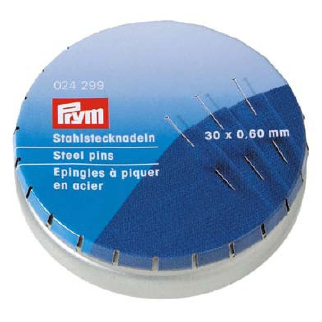 Stricknadeln Stecknadeln 0,60x30 mm silberfarbig 35 g