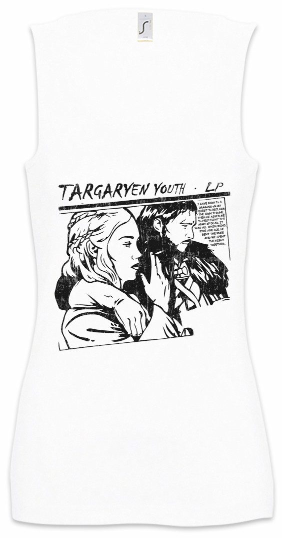 Tanktop Targaryen Youth Ärmelloses Damen T-Shirt Game Of Sonic Music TV