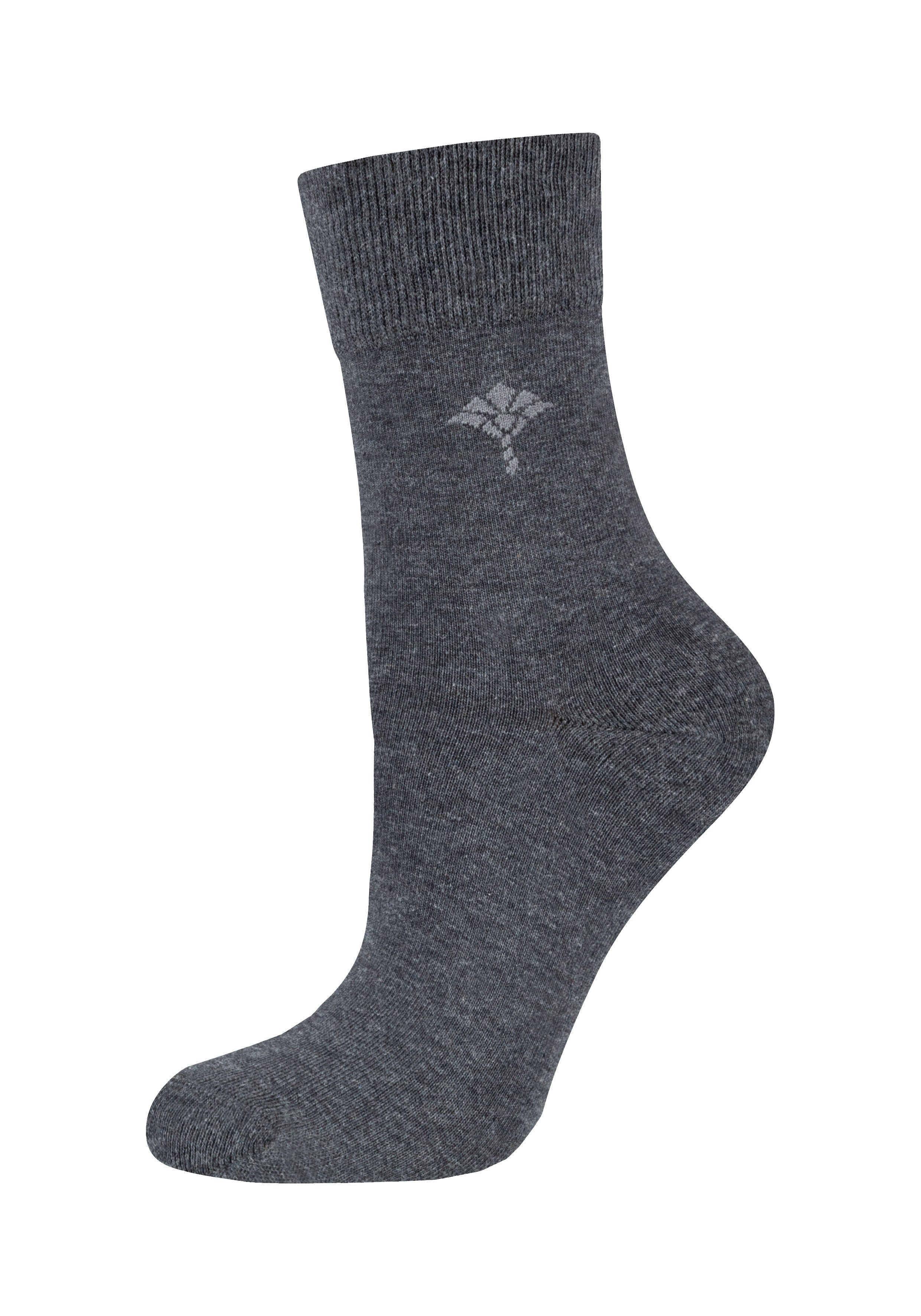 JOOP! Socken For your daily (4 Paar) mit Cornflower-Logo, Rippenbündchen