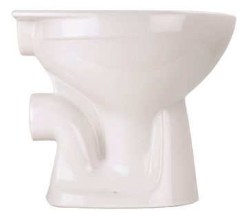 Calmwaters Tiefspül-WC, Bodenstehend, Abgang Waagerecht, Stand-WC, Weiß, Tiefspüler