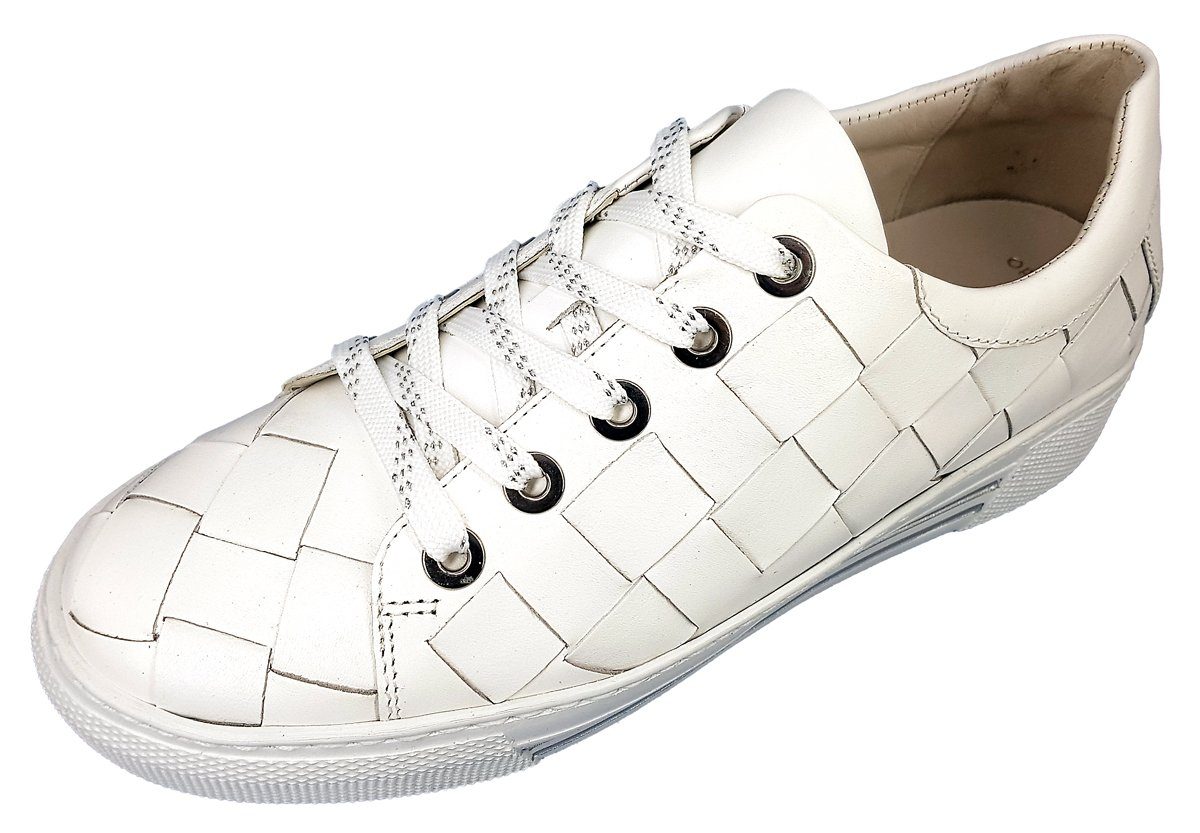 Sneaker Gabor Comfort Schnürschuh weiß