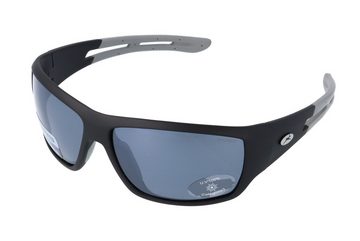 Gamswild Skibrille UV400 Sonnenbrille Fahrradbrille breite Bügel/winddicht Damen, Herren Modell WS7127 in schwarz, grau, blau