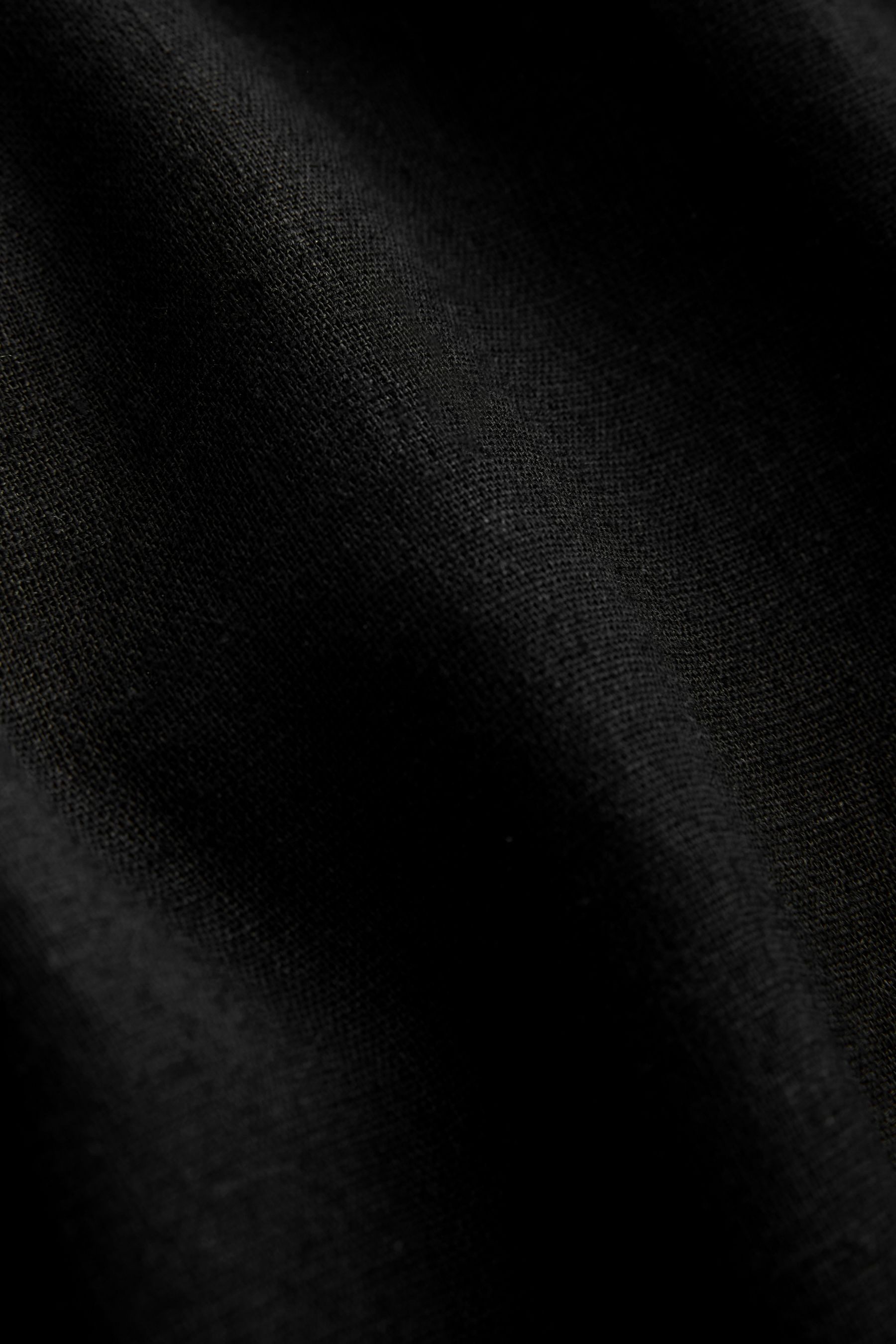 Next Strandkleid Cover-up-Kaftan mit geraffter Taille und Leinen (1-tlg)