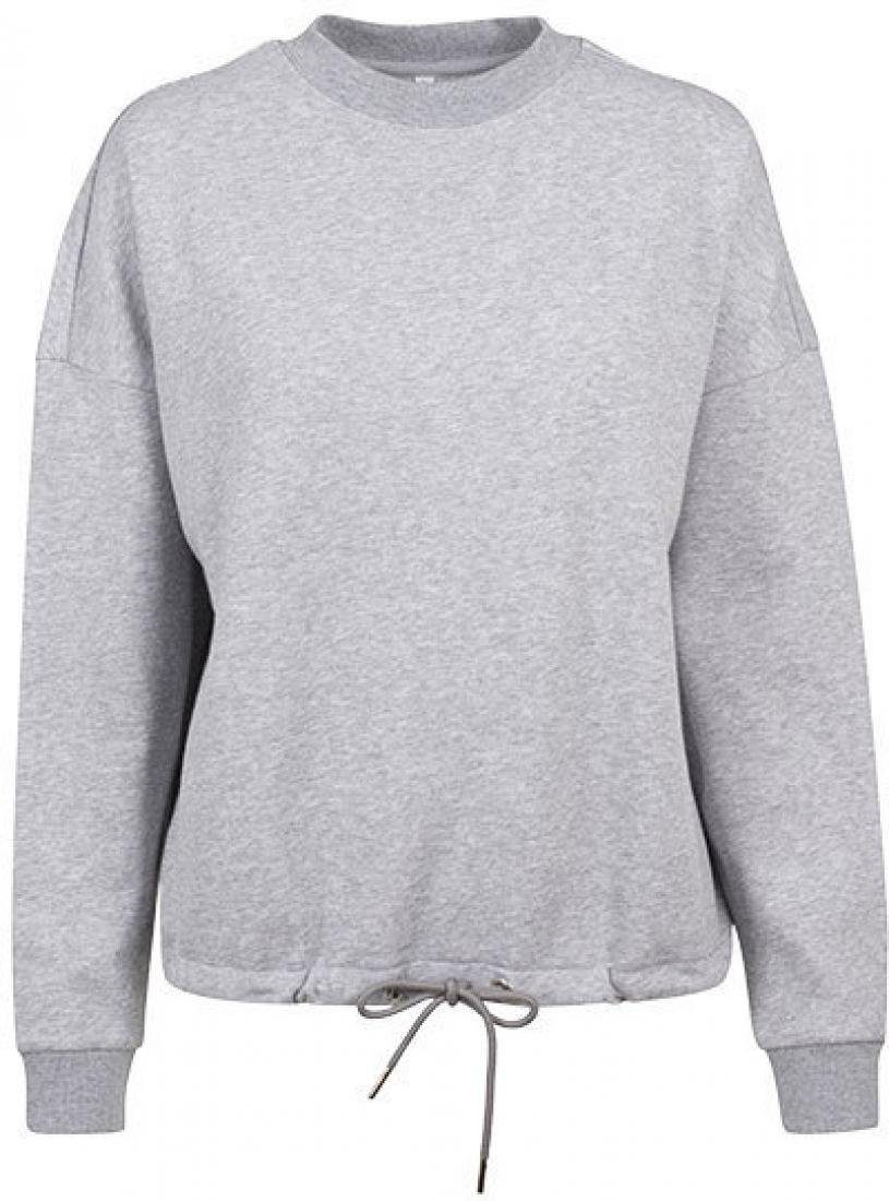 Build Your Brand Sweatshirt Damen Oversize Crewneck
