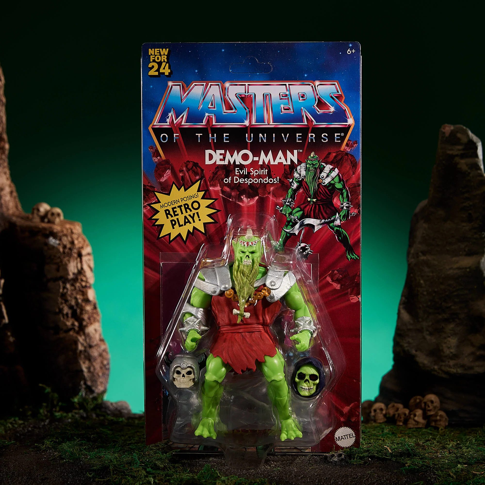 Mattel® Actionfigur Masters of the Universe Origins Exklusiv Figur, (Größe ca. 14 cm), mit Zubehör