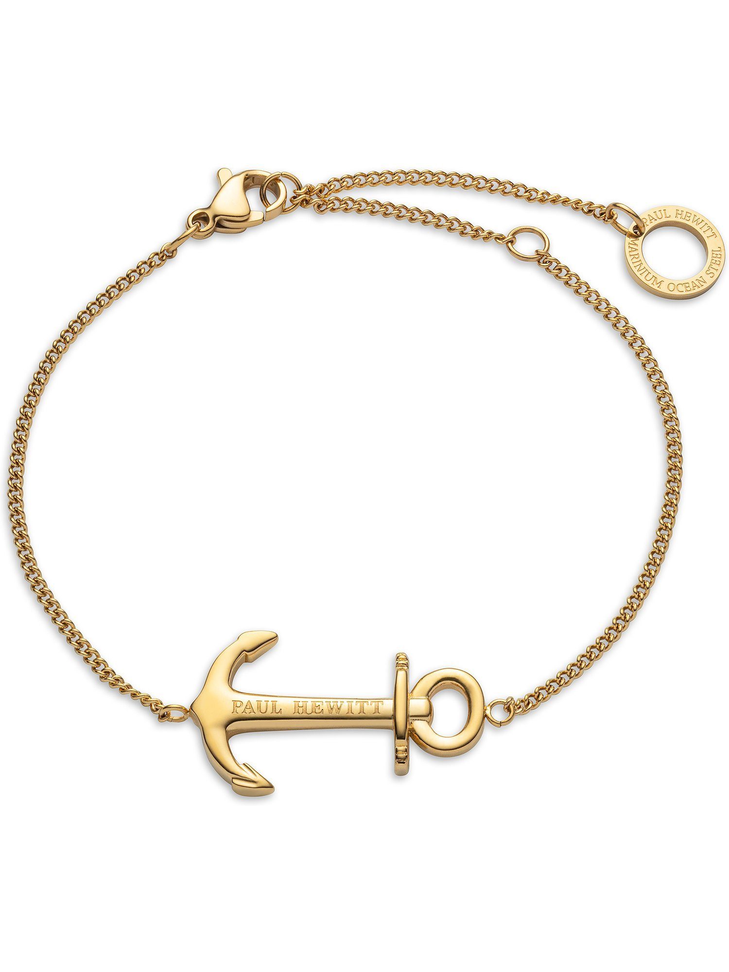 PAUL HEWITT Armband Paul Hewitt Damen-Armband Edelstahl, recycelt, The Anchor