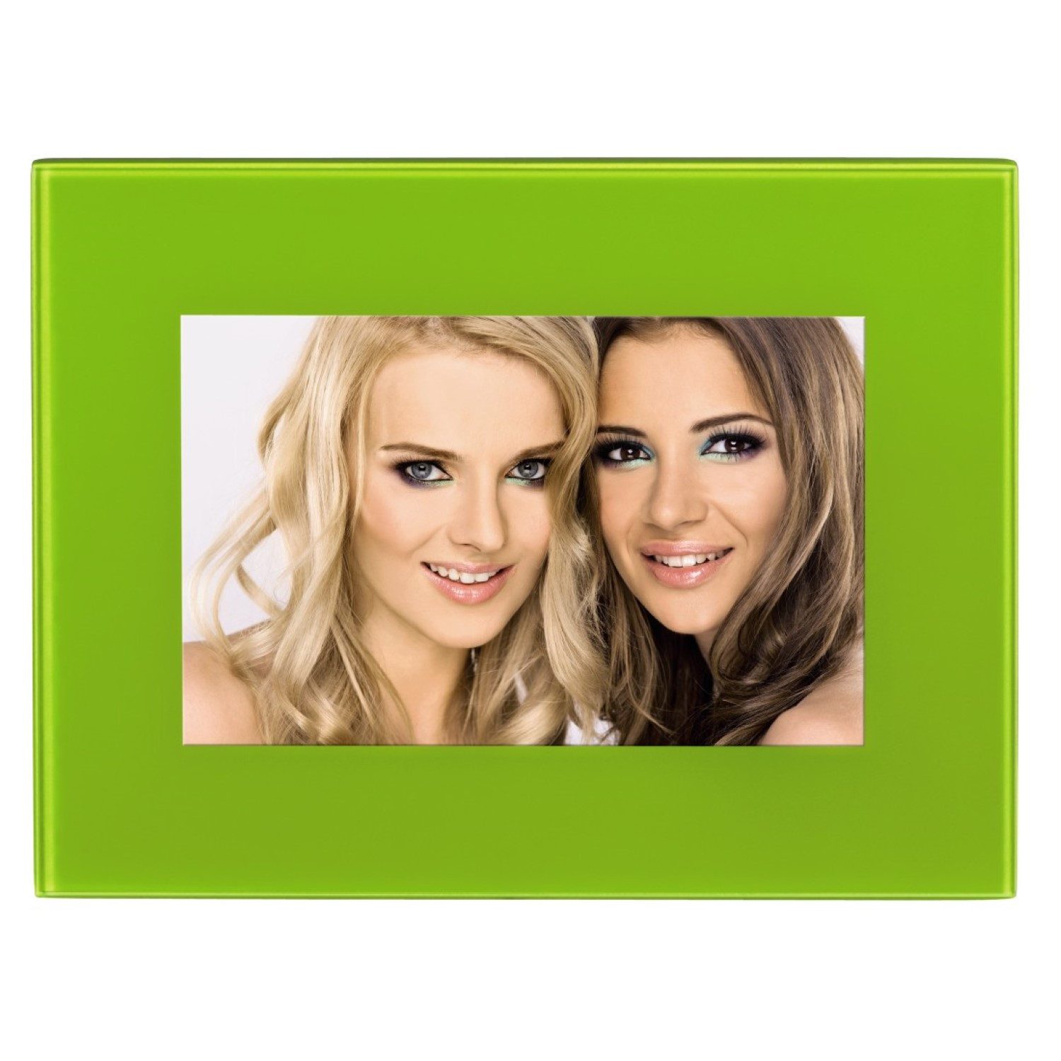 Hama Bilderrahmen Glas-Rahmen 13x18cm Grün Bilder-Rahmen, (einzeln), Foto-R günstig online kaufen