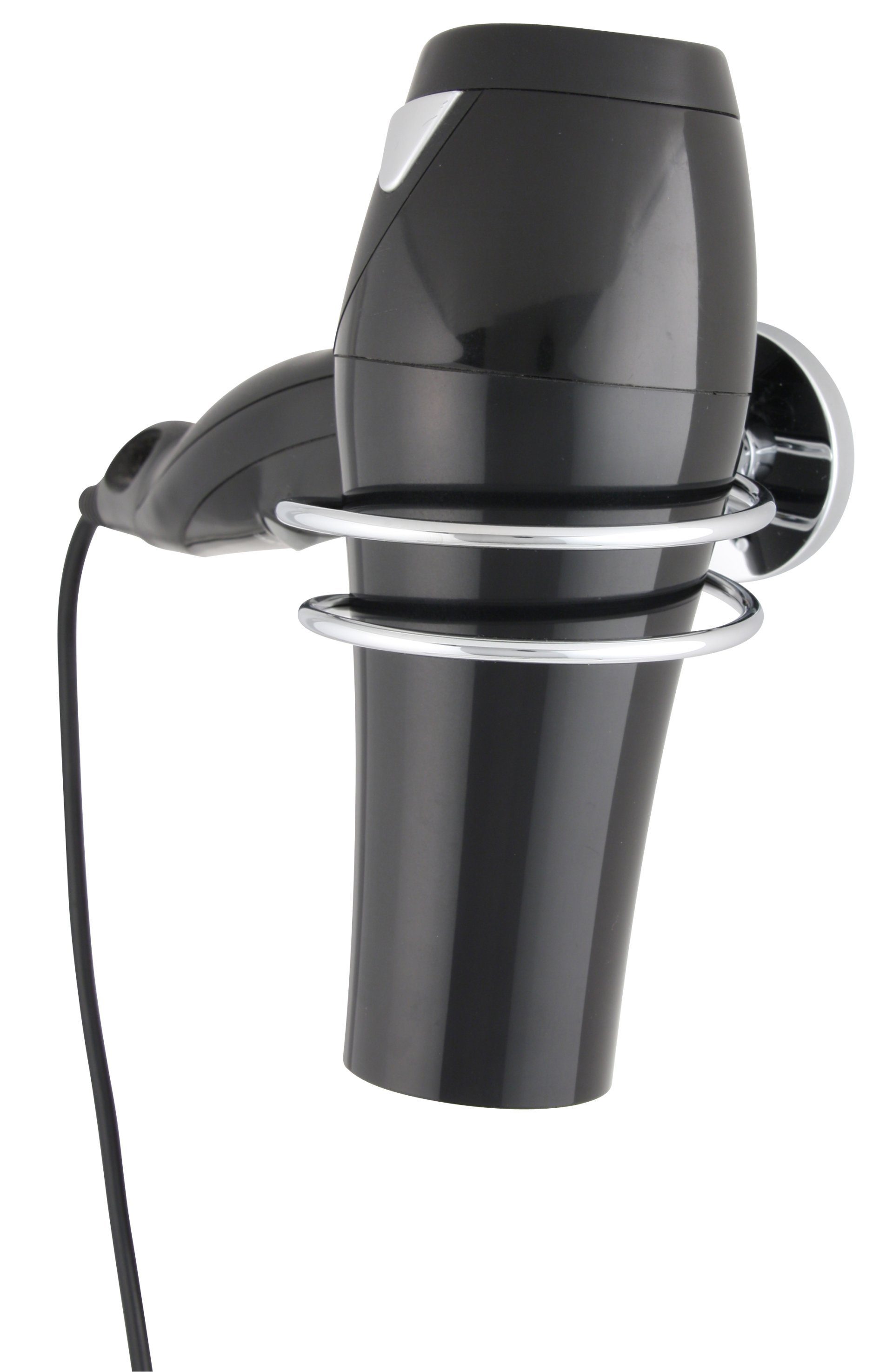 FACKELMANN Haartrocknerhalter Haartrockner-Halter VISION, verchromter Fönha günstig online kaufen