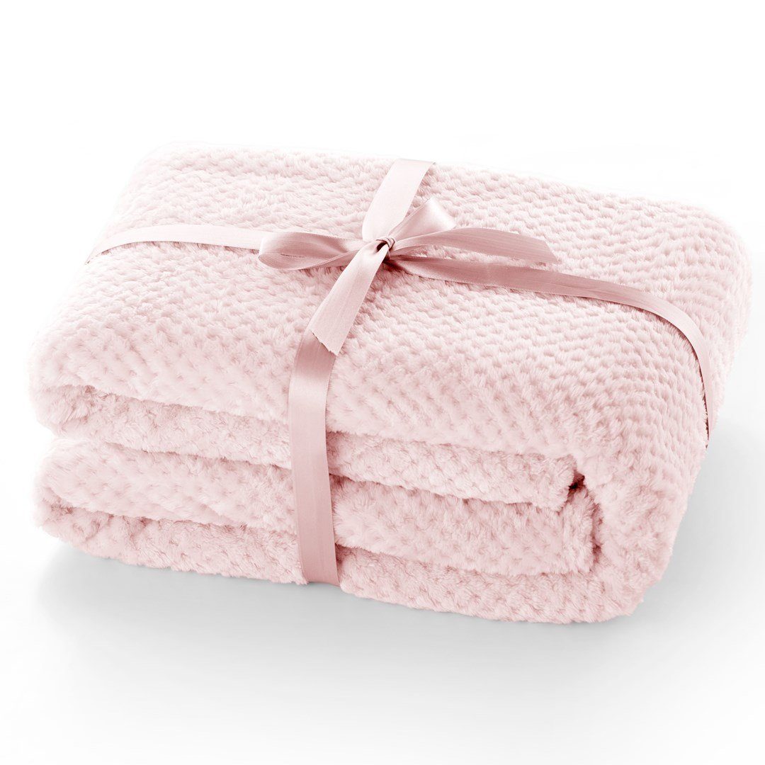 Wohndecke Decke Microfaser Wohndecke Tagesdecke Fleece, DecoKing, weich sanft kuschelig skandinavischer Stil