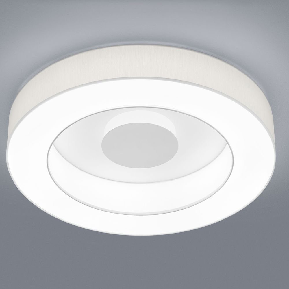click-licht LED Deckenleuchte LED Deckenleuchte Lomo in Weiß-matt 45W  4650lm, keine Angabe, Leuchtmittel enthalten: Ja, fest verbaut, LED,  warmweiss, Deckenlampe, Deckenbeleuchtung, Deckenlicht