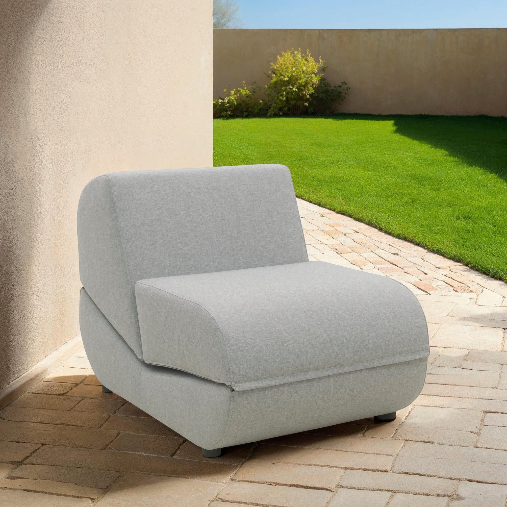 DOMO collection Loungesessel VENDY Outdoor (1-St), Zum Schlaf-und Relaxsessel wandelbar