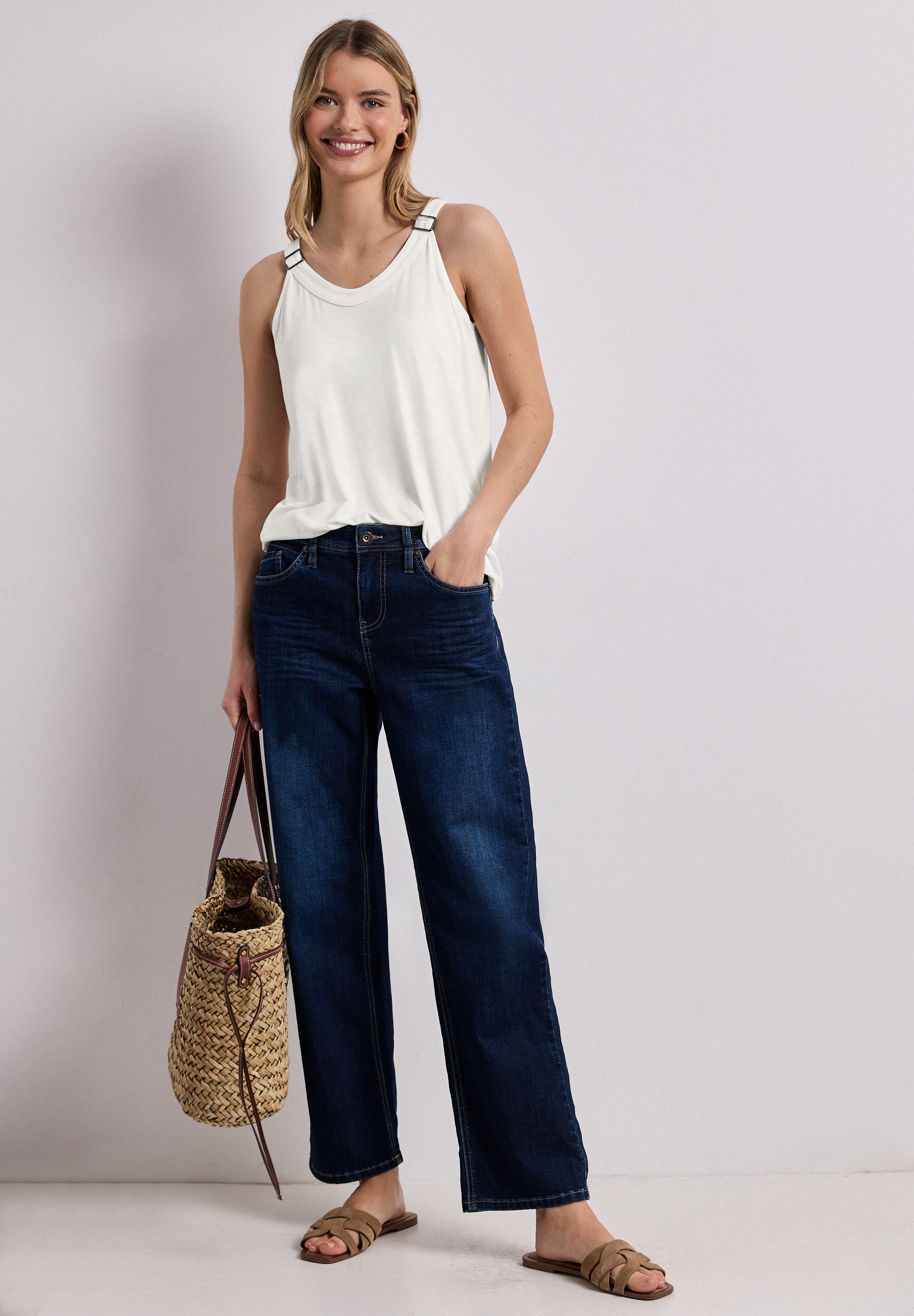 STREET ONE Trägertop Jersey