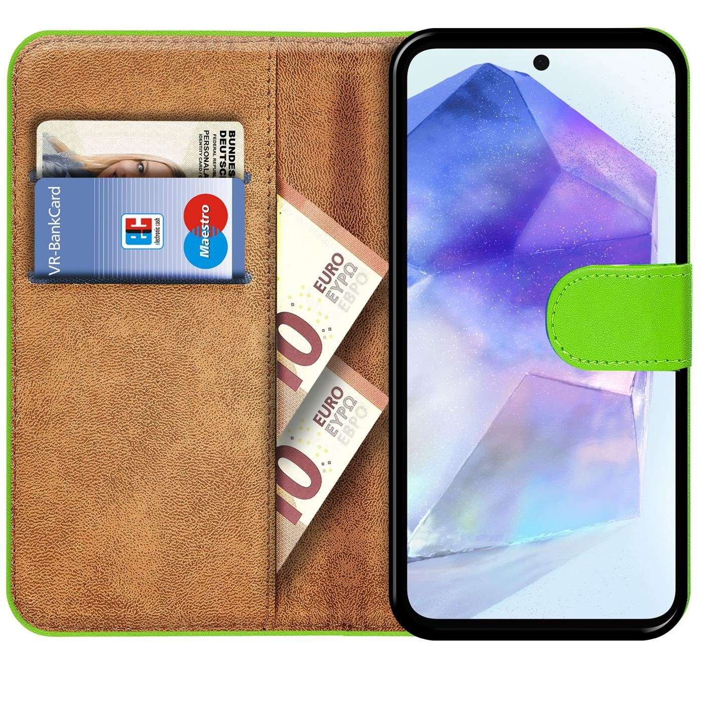 CoolGadget Handyhülle Book Case Handy Tasche für Samsung Galaxy A56 5G 6,7 Zoll, Hülle Klapphülle Flip Cover für Samsung A56 5G Schutzhülle stoßfest