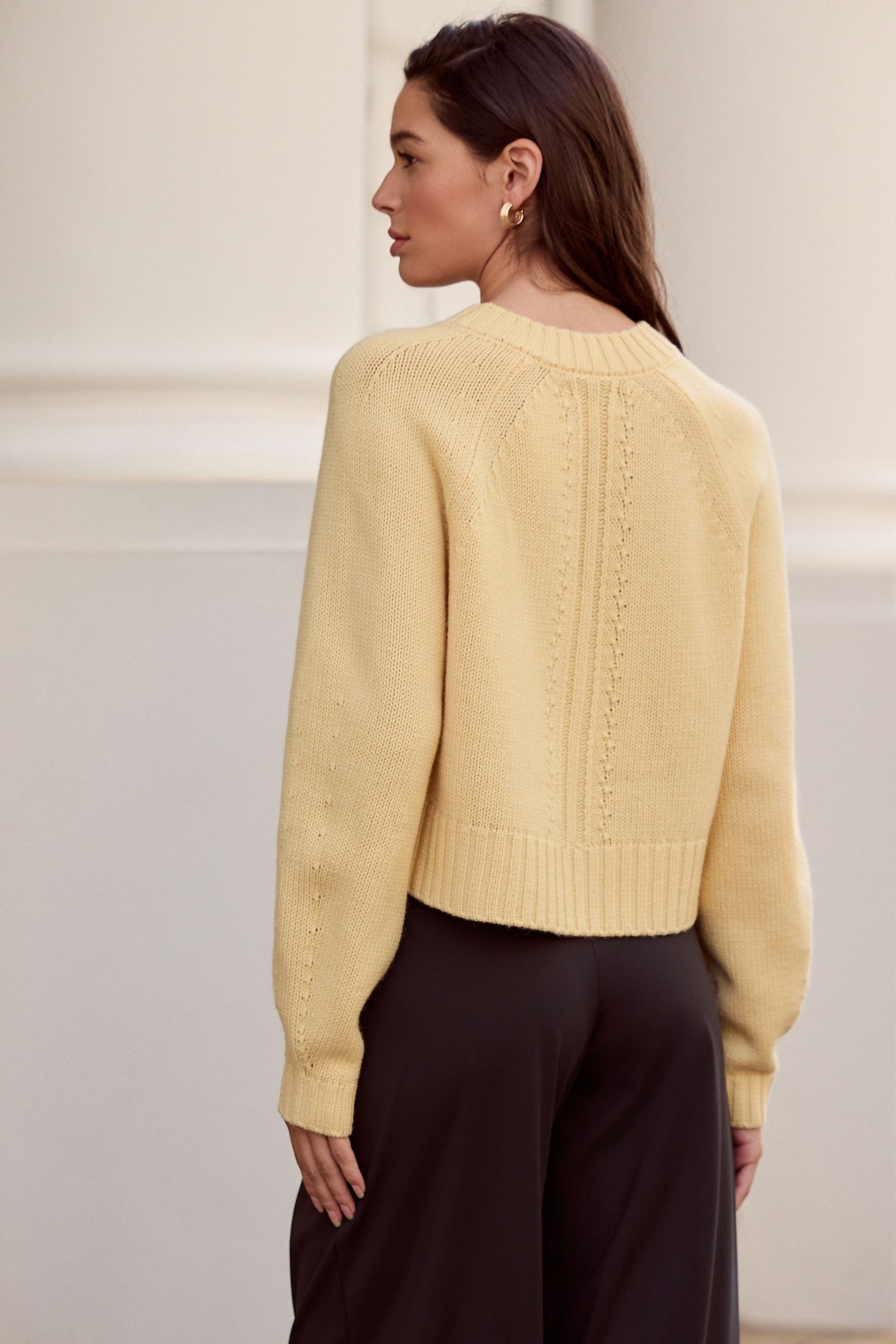 Next V-Ausschnitt-Pullover N. Premium Pullover mit V-Ausschnitt aus Lambswo günstig online kaufen
