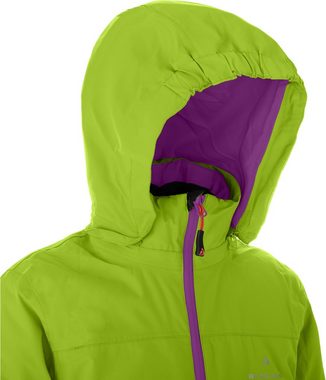 Bergson Winterjacke LURA Kinder Skijacke, wattiert, 20000 mm Wassersäule, Стандартні розміри, lime g