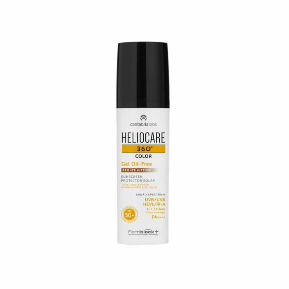 Heliocare Sonnenschutzcreme 360 Gel Ölfrei Bronze Intensiv Spf50 50ml