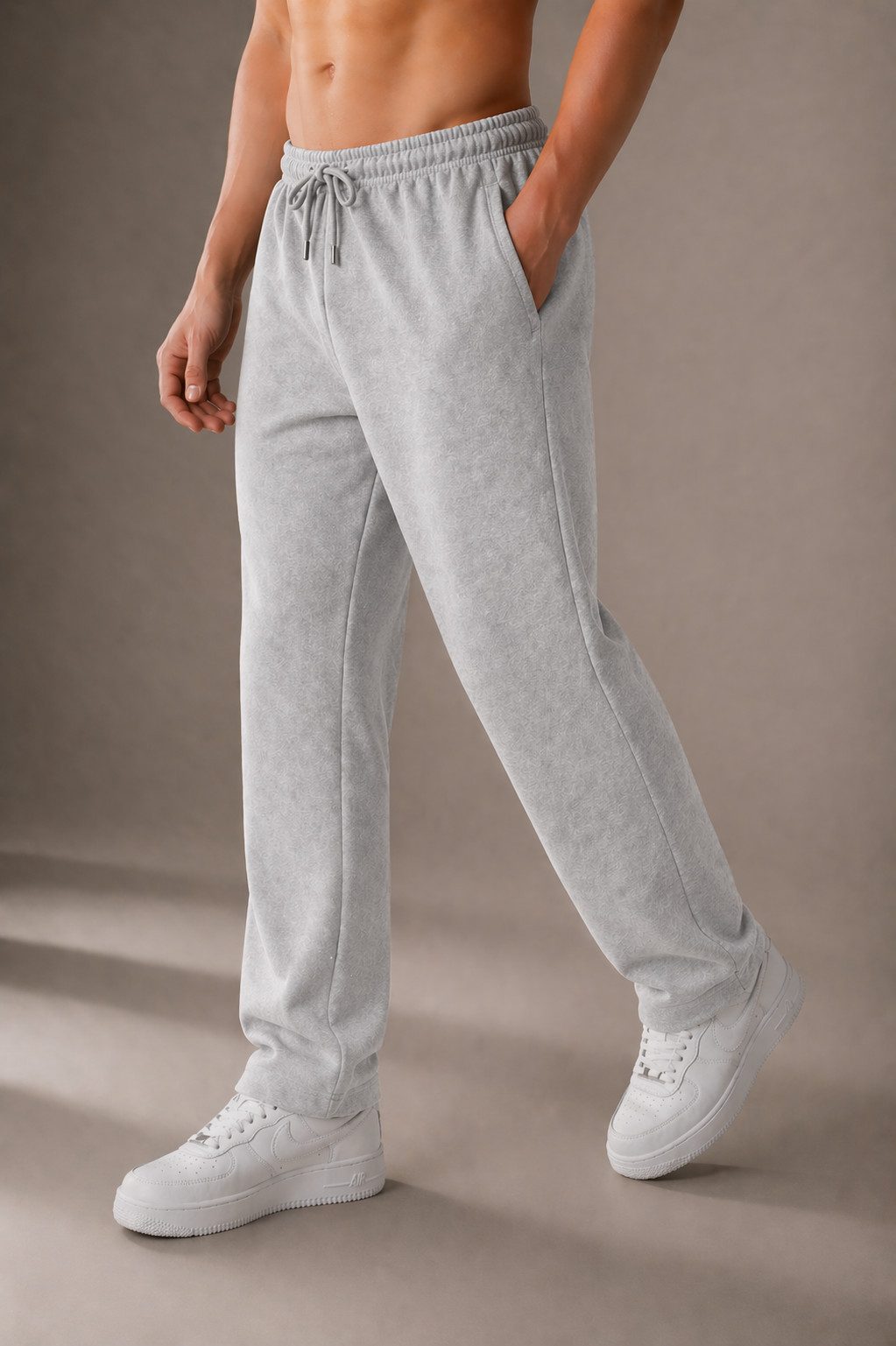 R-CAMP Jogginghose Jogginghose Herren Baumwolle Sweathose Sommer Hose (Packung, 1-tlg., Jogginghose für Herren) Baumwolle Herren Freizeithose Sporthose Trainingshose, modisch, bequem