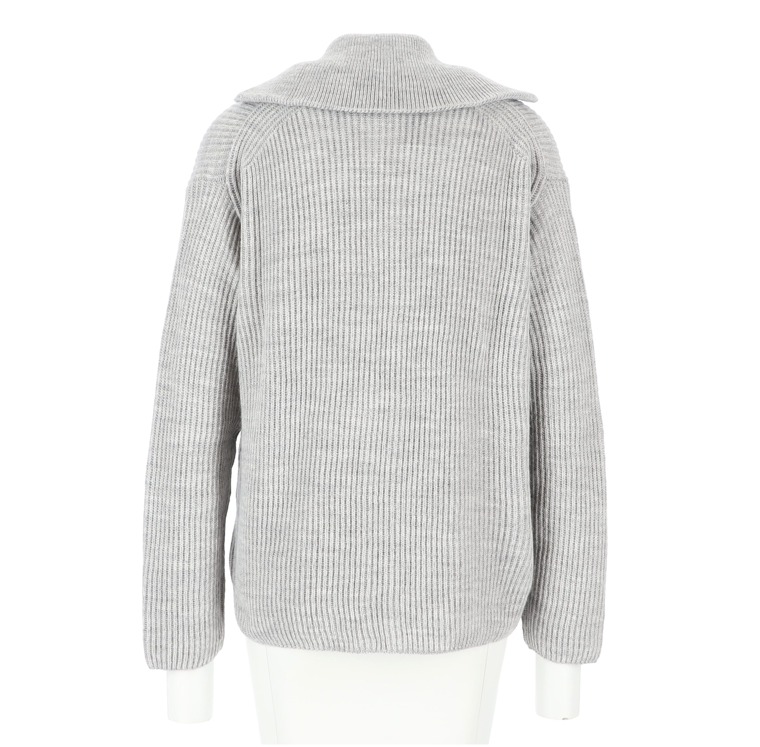 halsüberkopf Accessoires Strickjacke Troyer Strickjacke mit Zipper mit Wolle