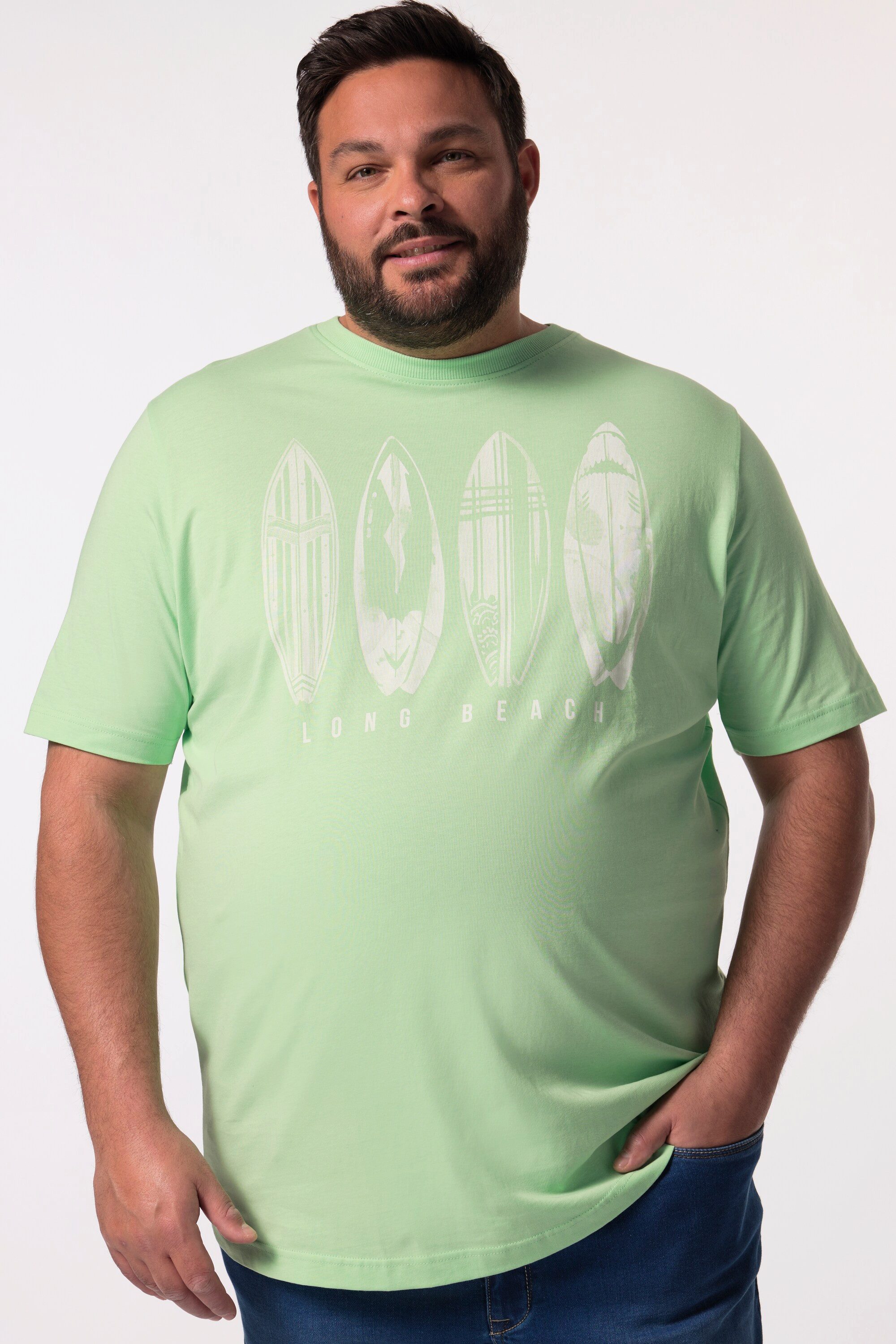 T-Shirt T-Shirt Halbarm Brustprint