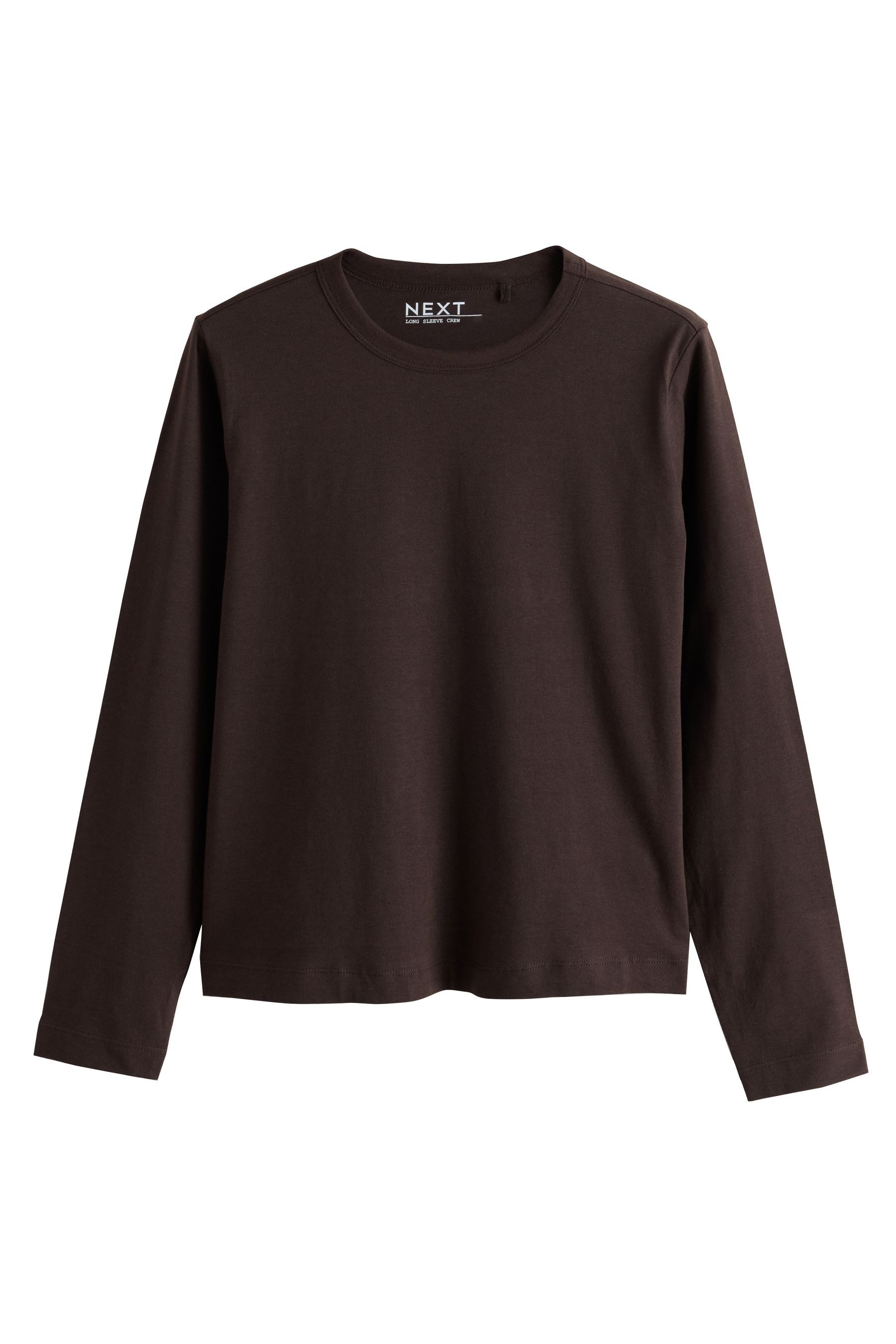 Next Langarmshirt Shirt mit Rundhalsausschnitt (1-tlg)