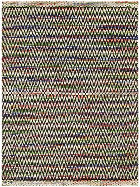 Wollteppich Modern Weave 3, THEKO, rechteckig, Höhe: 7 mm, reine Wolle, handgewebt, ideal im Wohnzimmer & Schlafzimmer