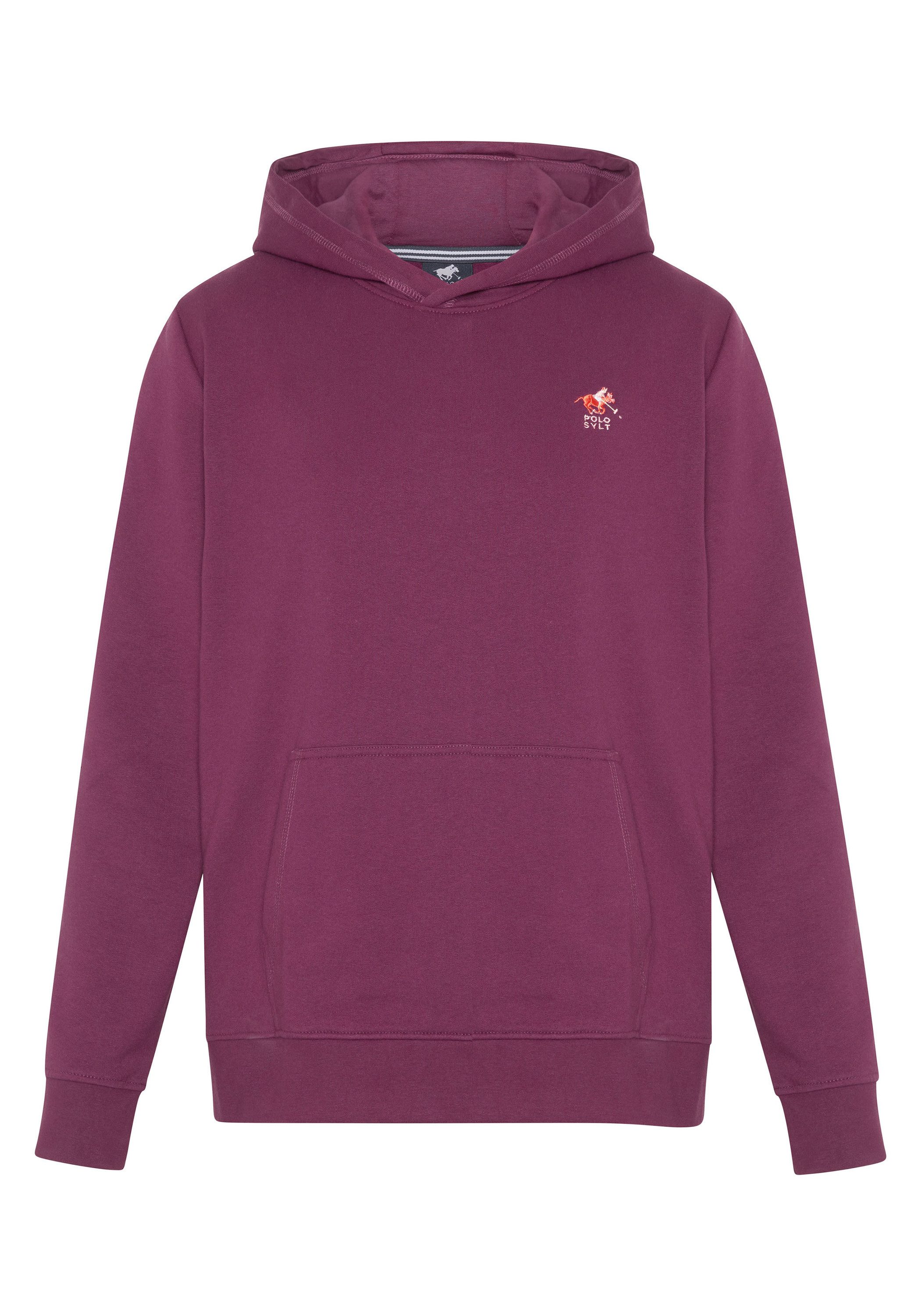Polo Sylt Kapuzensweatshirt mit Logo in Multicolour-Optik günstig online kaufen