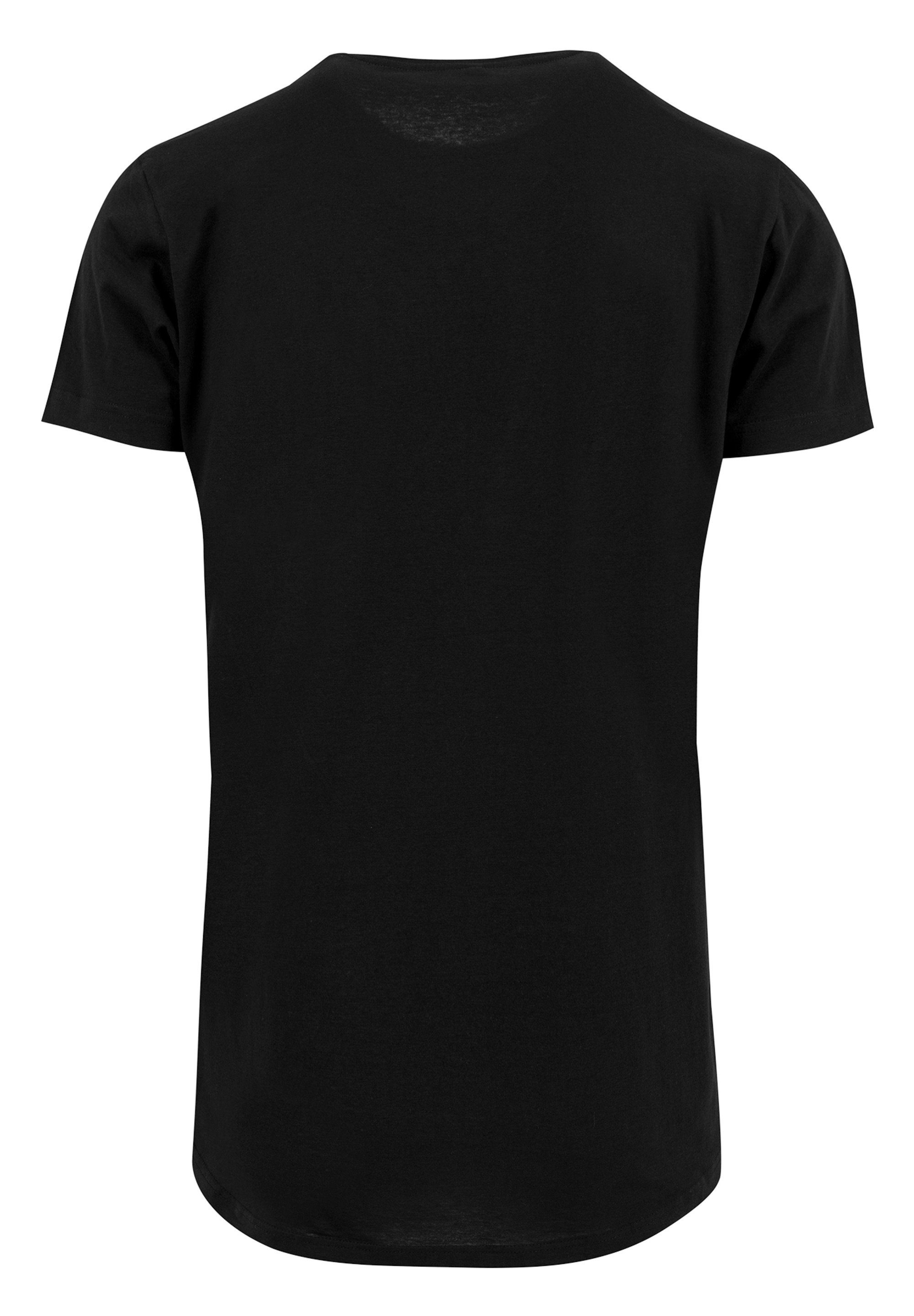 F4NT4STIC T-Shirt Long Cut T-Shirt IT Film ES Stephen King Distressed Logo  Print, Sehr weicher Baumwollstoff mit hohem Tragekomfort