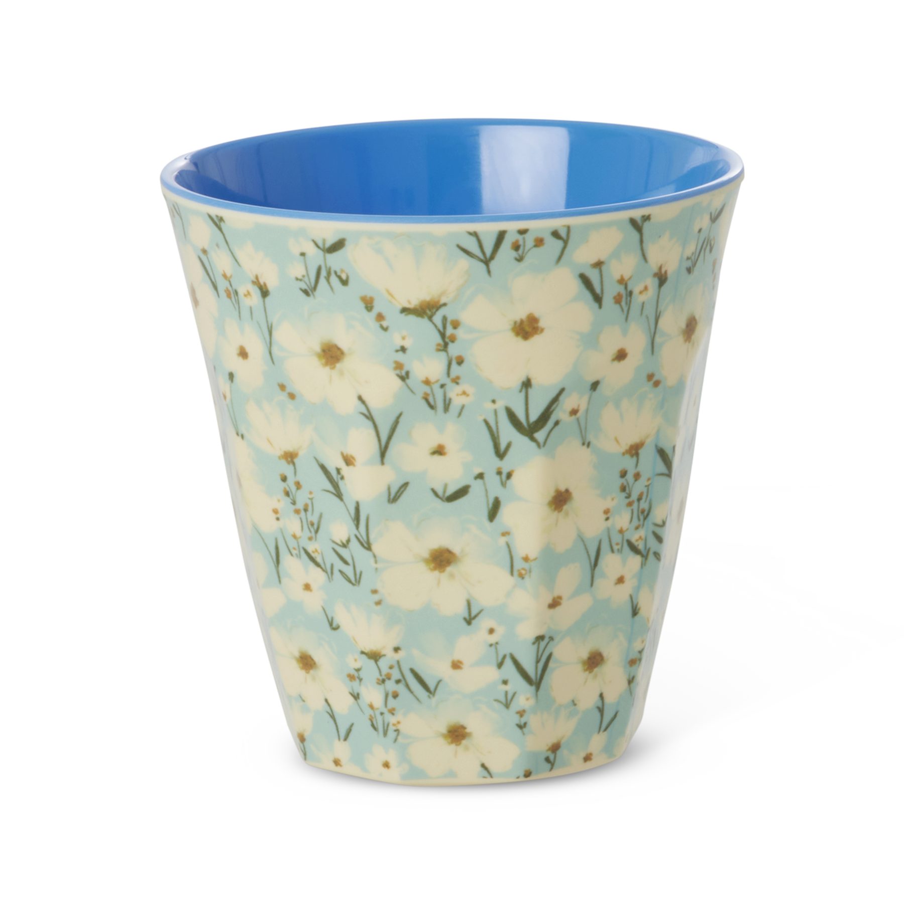 rice Becher Rice Melamin Becher Medium mit Sommer Blumen Print, 1-tlg., Melamin
