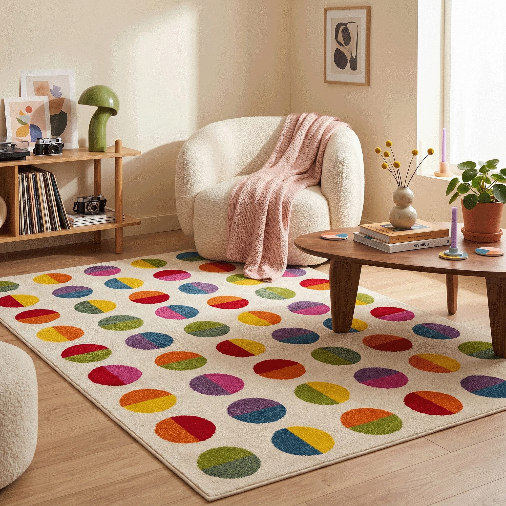 Pergamon Kinderteppich Kinder Teppich Softstar Kids Fantasy Bunt, Rechteckig, Höhe: 11 mm